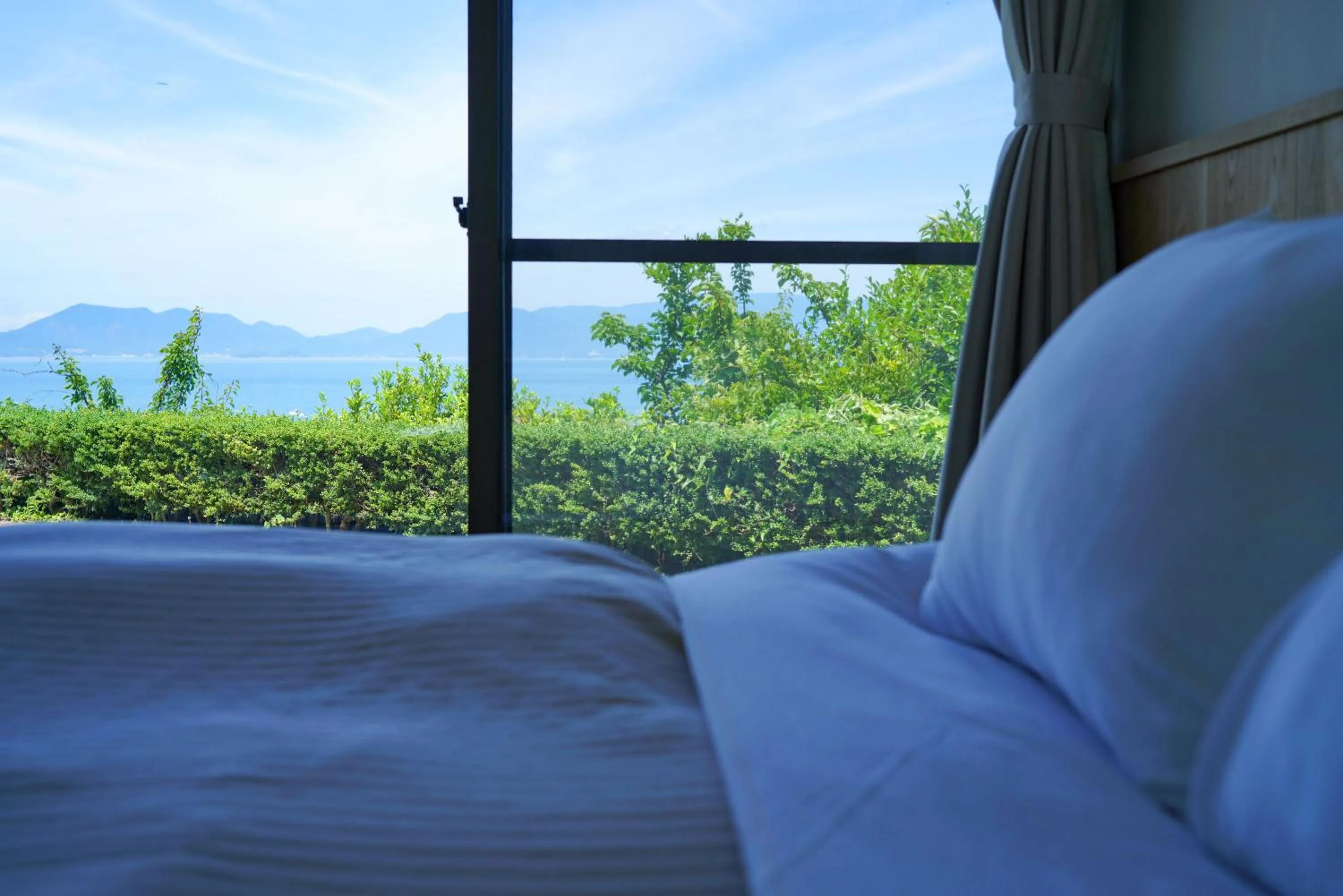 Bedroom, Bed in Seaside Villa SASAO