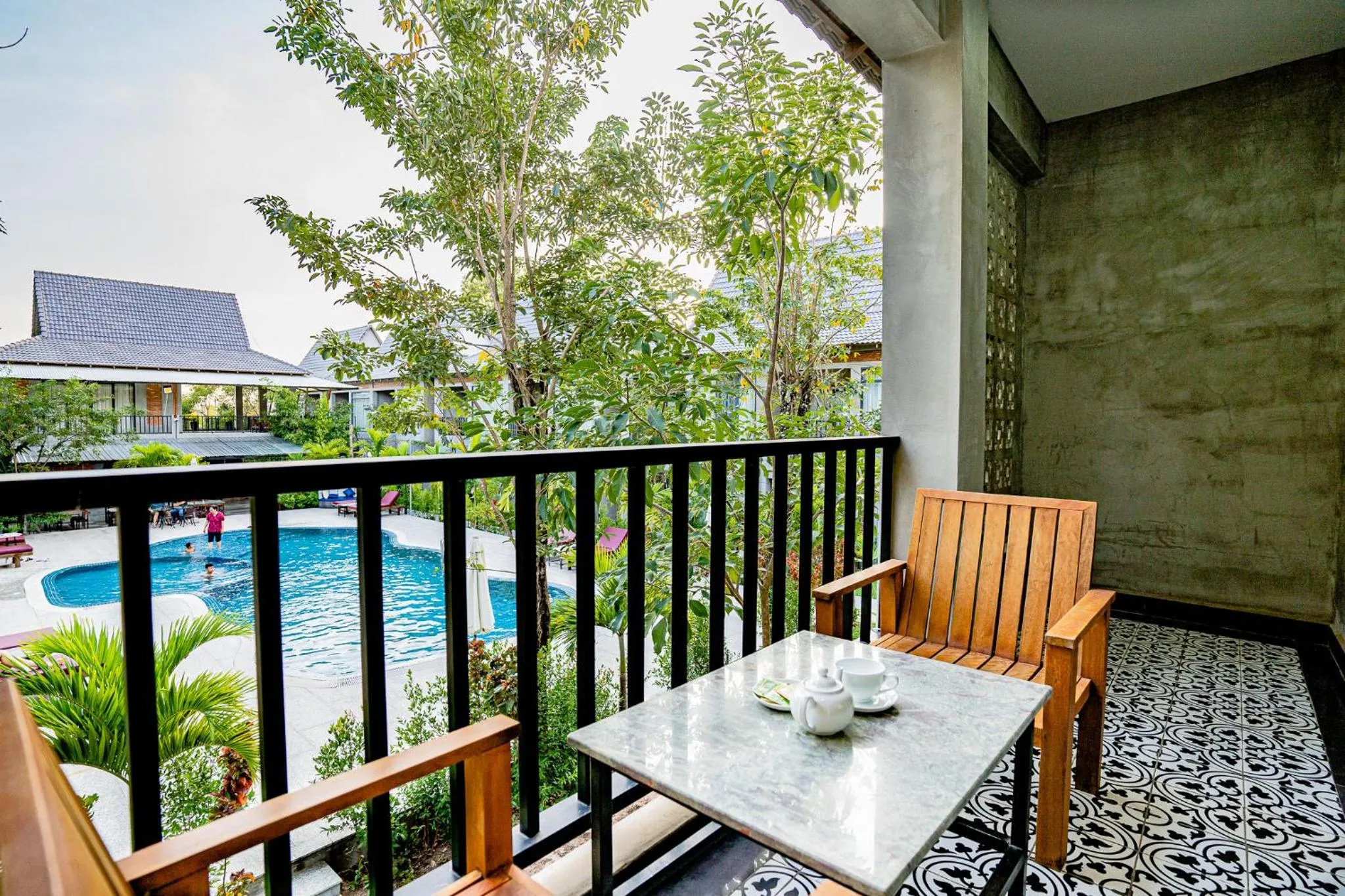 Balcony/Terrace in Kampot Sweet Boutique