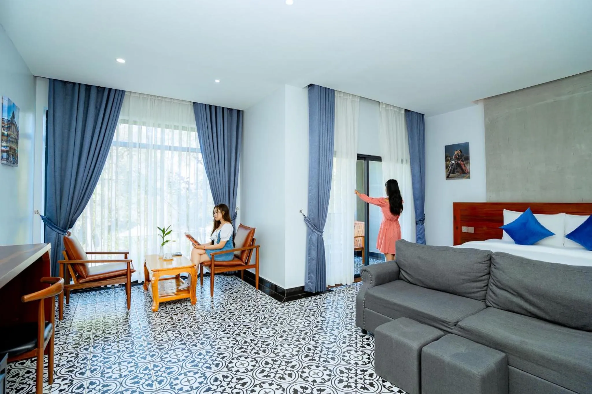 Bedroom in Kampot Sweet Boutique