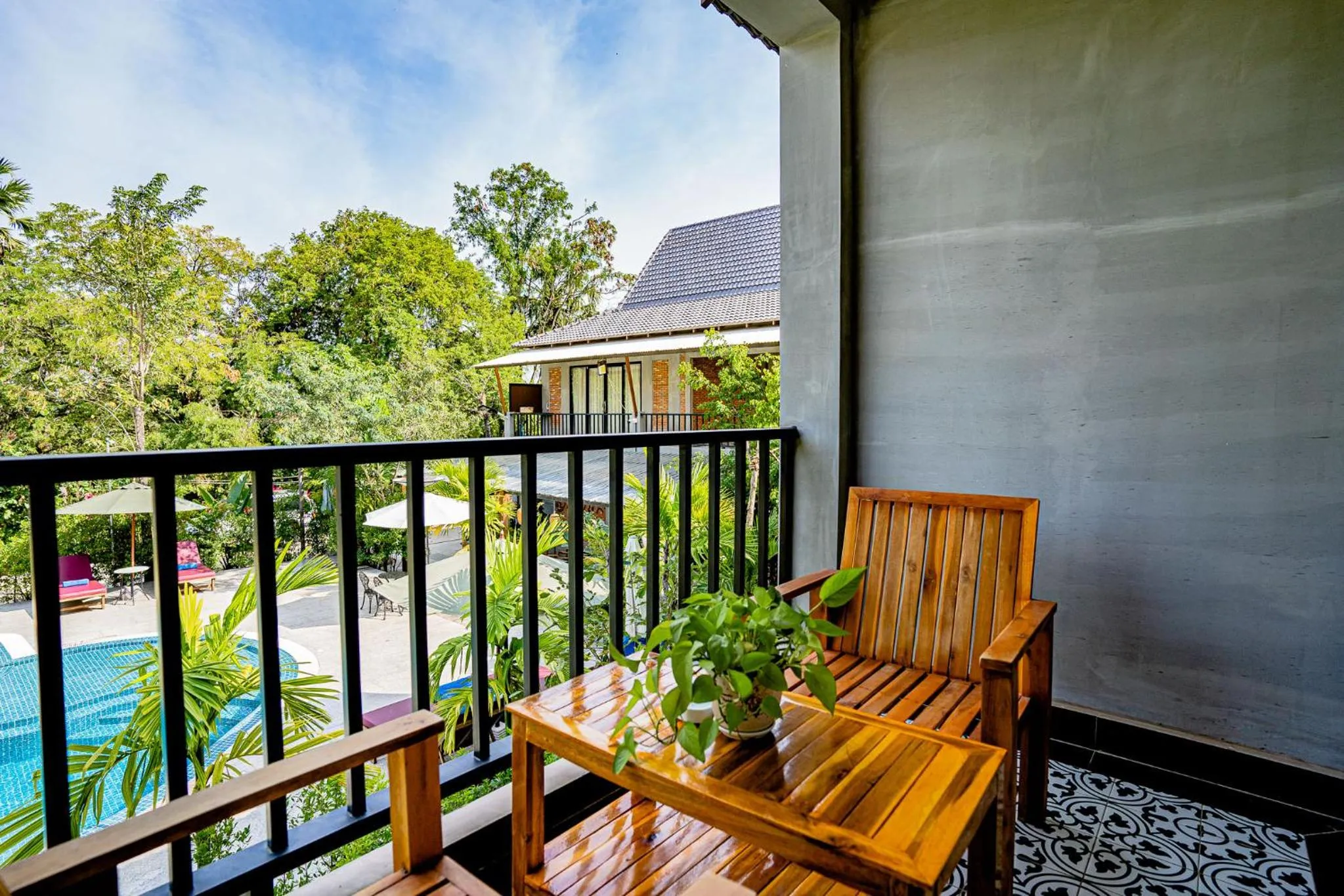 Balcony/Terrace in Kampot Sweet Boutique