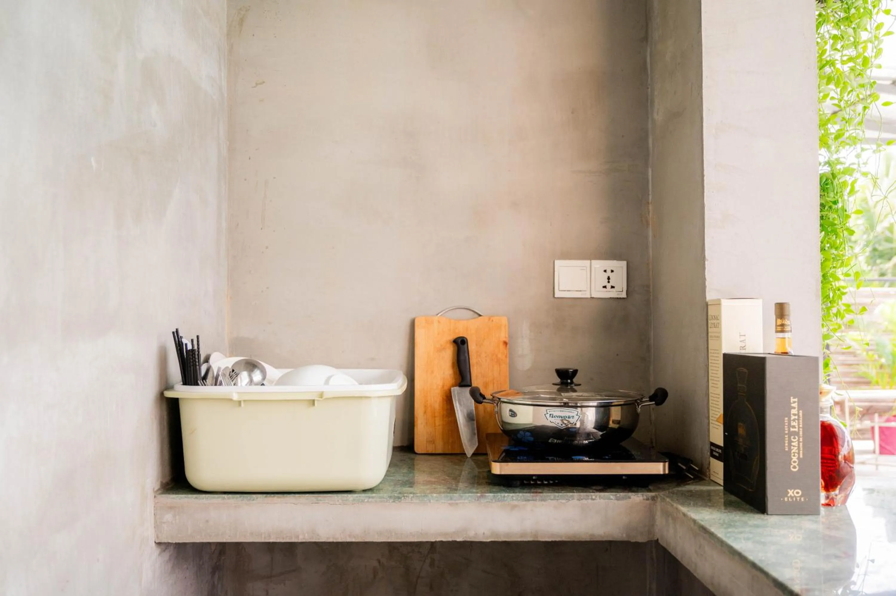 Kitchen or kitchenette in Kampot Sweet Boutique