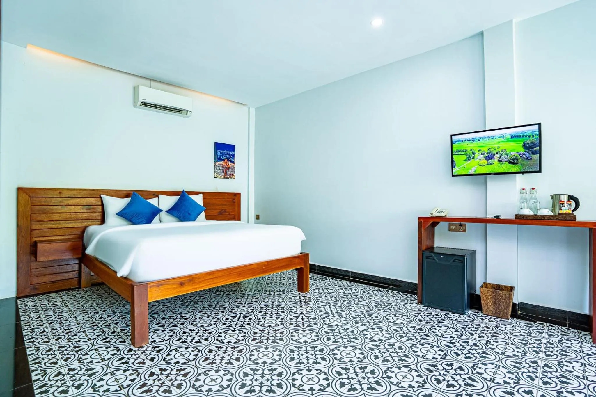 Bedroom, Bed in Kampot Sweet Boutique