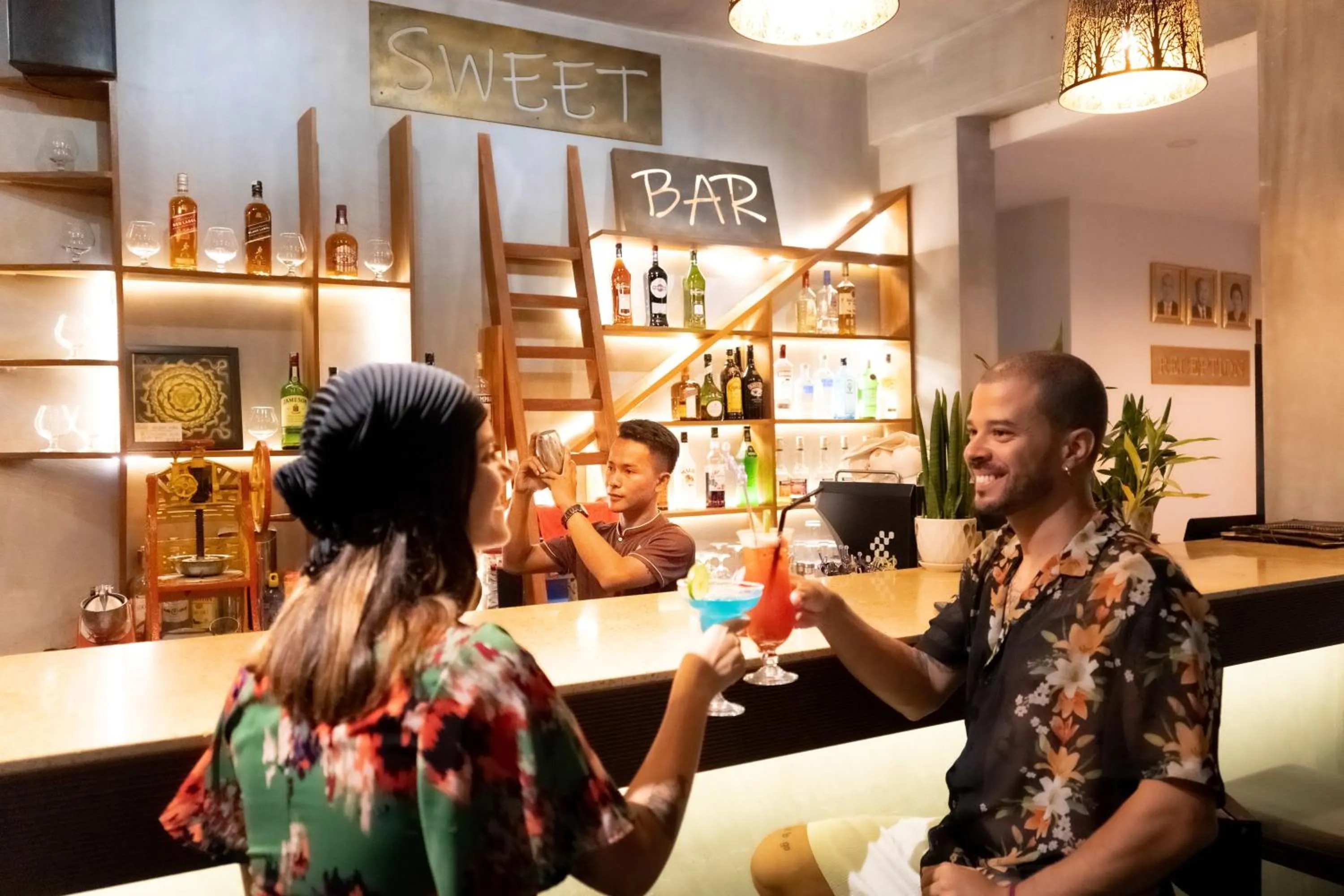 Lounge or bar in Kampot Sweet Boutique