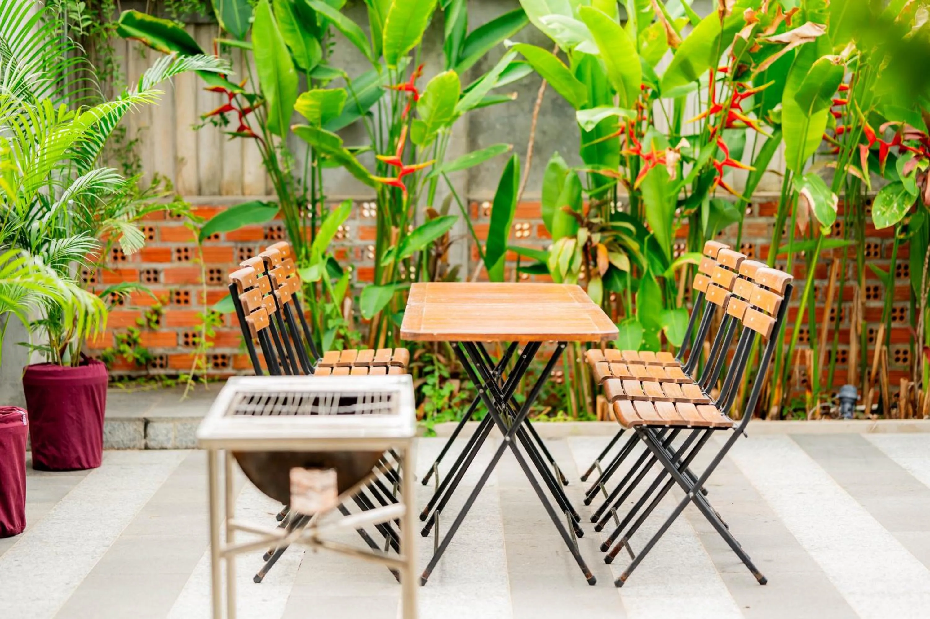 BBQ facilities in Kampot Sweet Boutique