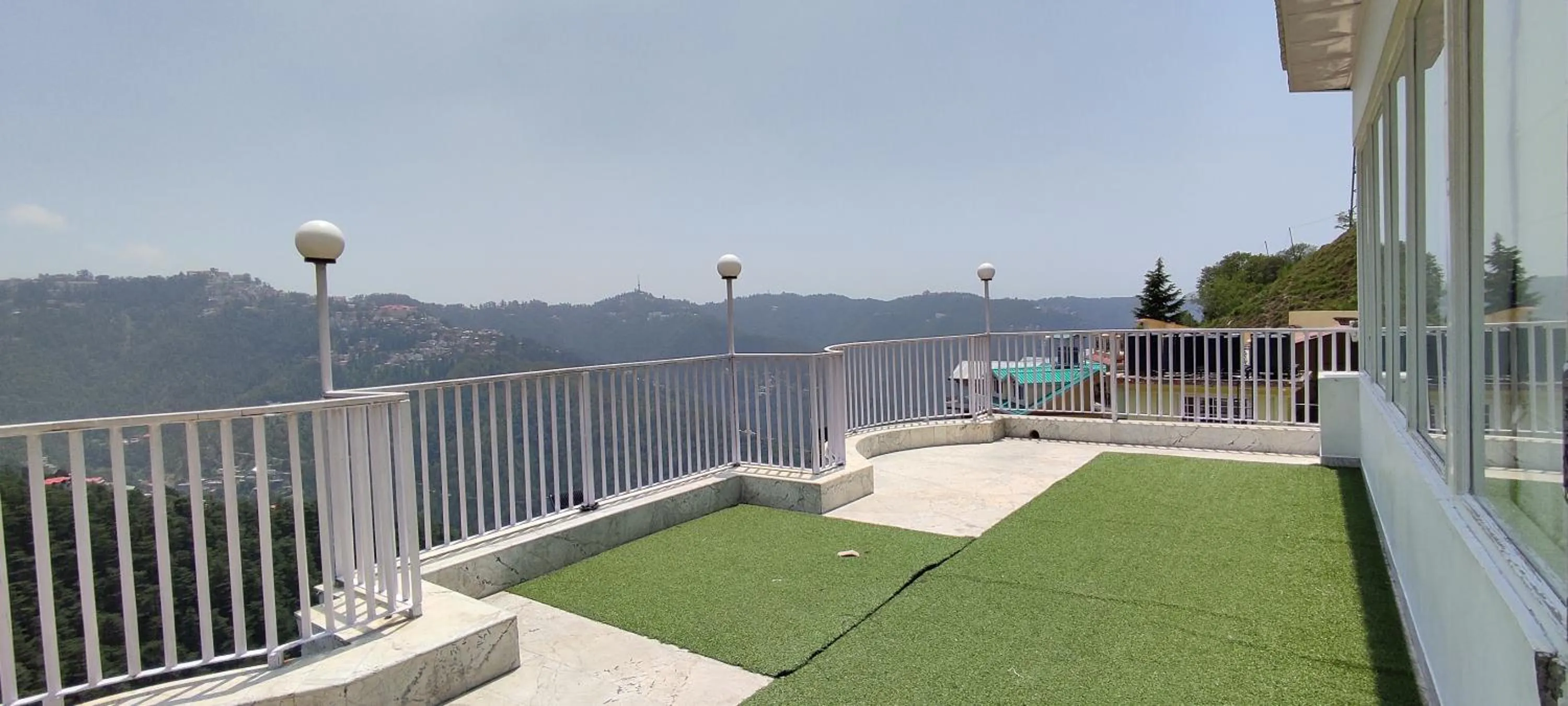 Balcony/Terrace in Seven Hills Shimla by Him Haults Hospitality
