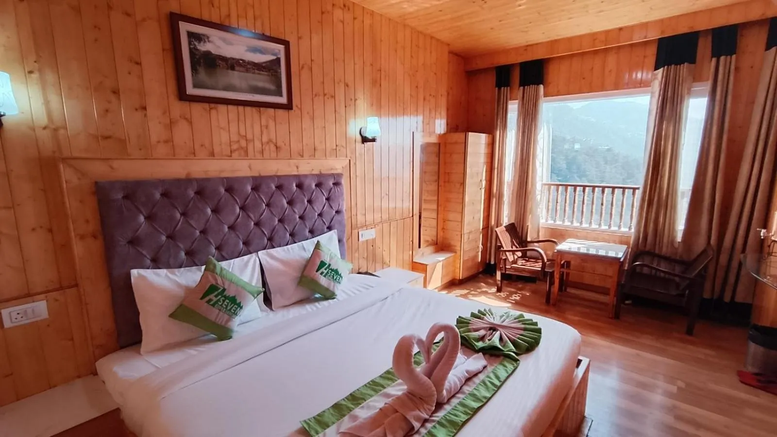 Bed in Seven Hills Shimla by Him Haults Hospitality