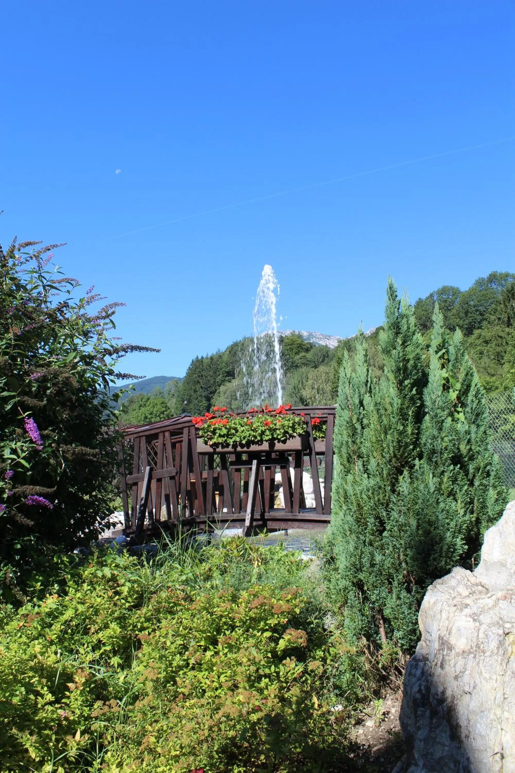 Garden in Scharfegger's Raxalpenhof - Zuhause am Land