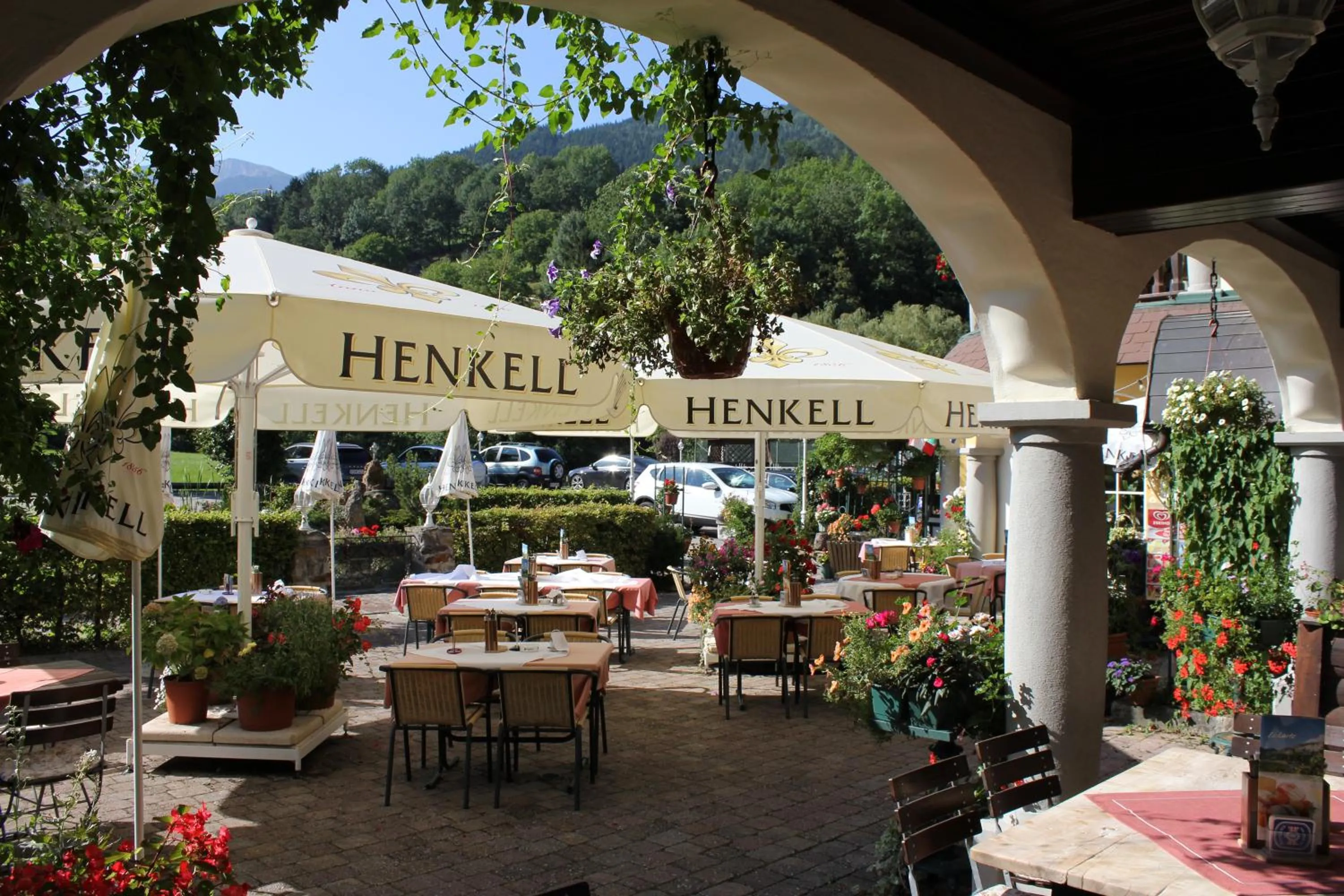 Balcony/Terrace in Scharfegger's Raxalpenhof - Zuhause am Land