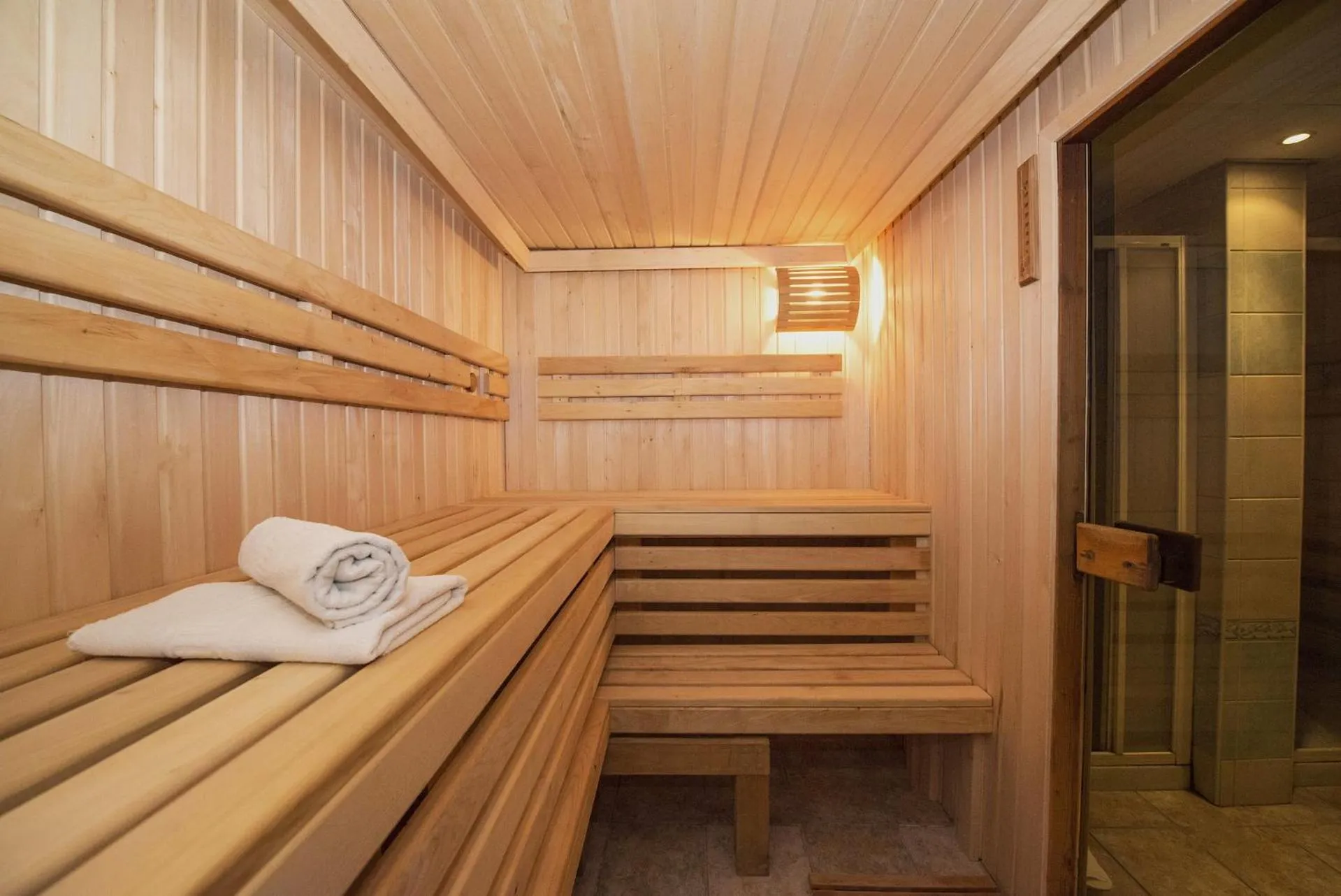 Sauna in Hotel Base Camp Lodge - Les 2 Alpes