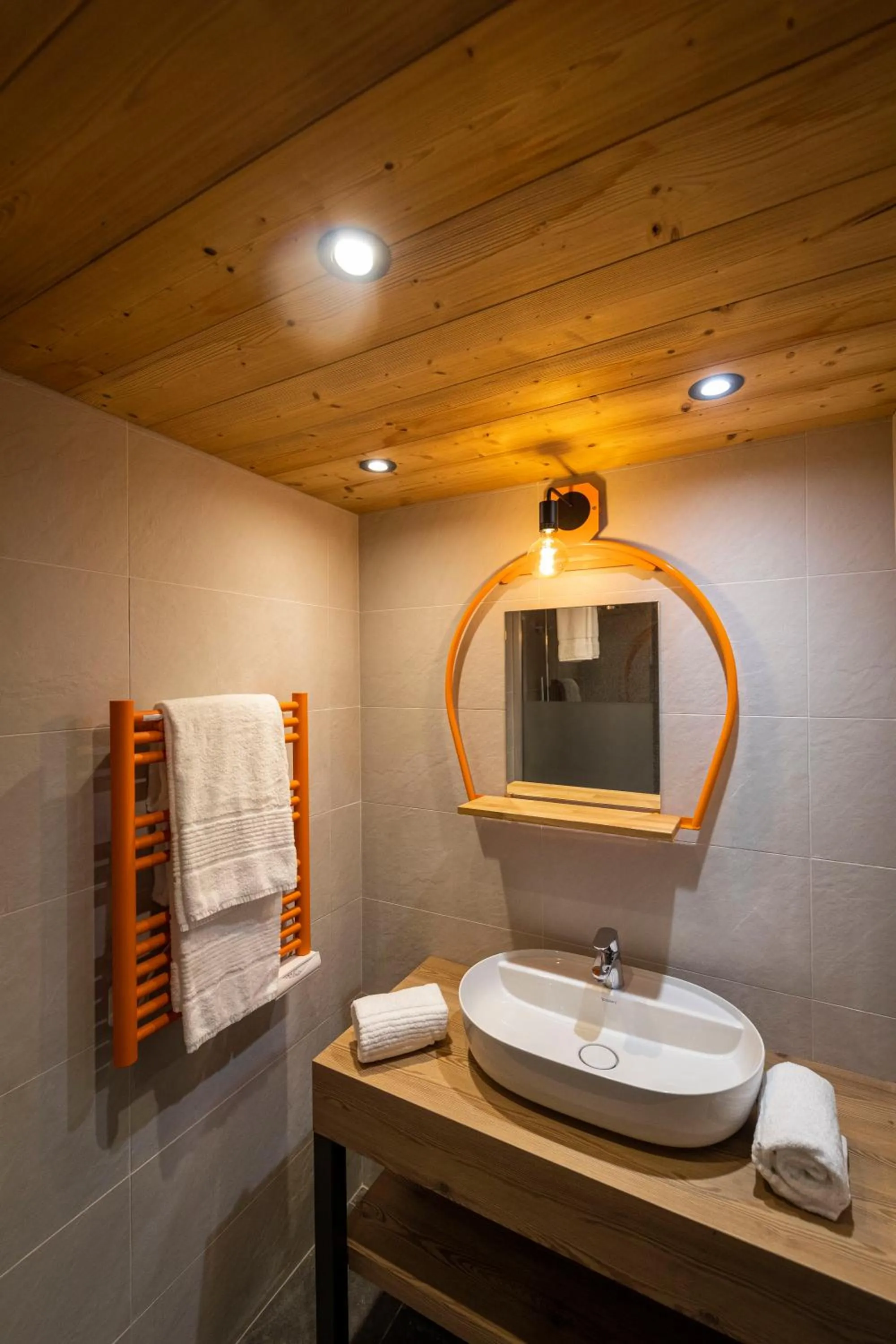 Bathroom in Hotel Base Camp Lodge - Les 2 Alpes