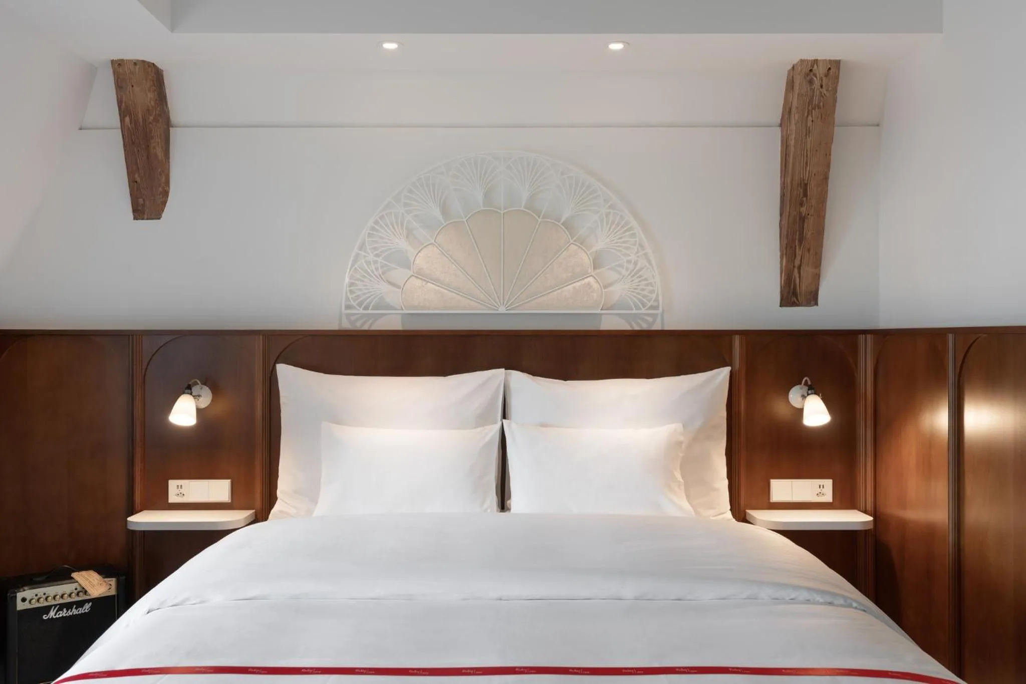 Photo of the whole room, Bed in Ruby Mimi Hotel Zurich