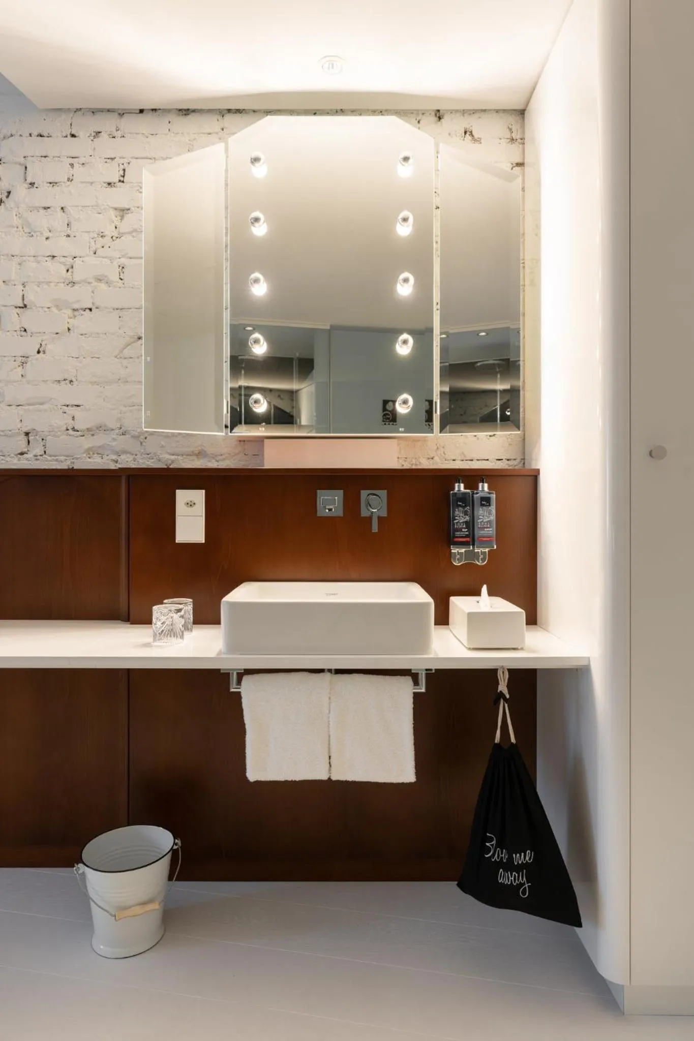 Bathroom in Ruby Mimi Hotel Zurich