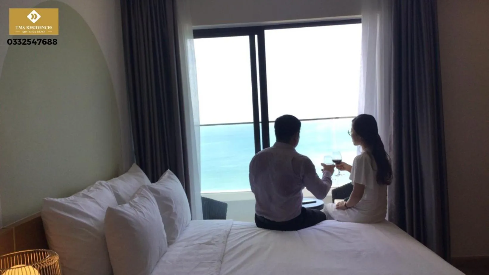 Bedroom, Bed in TMS Residences Quy Nhon - Official