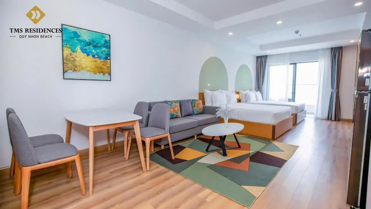 Twin Room with Sea View in TMS Residences Quy Nhon - Official Twin Room with Sea View in TMS Residences Quy Nhon - Official