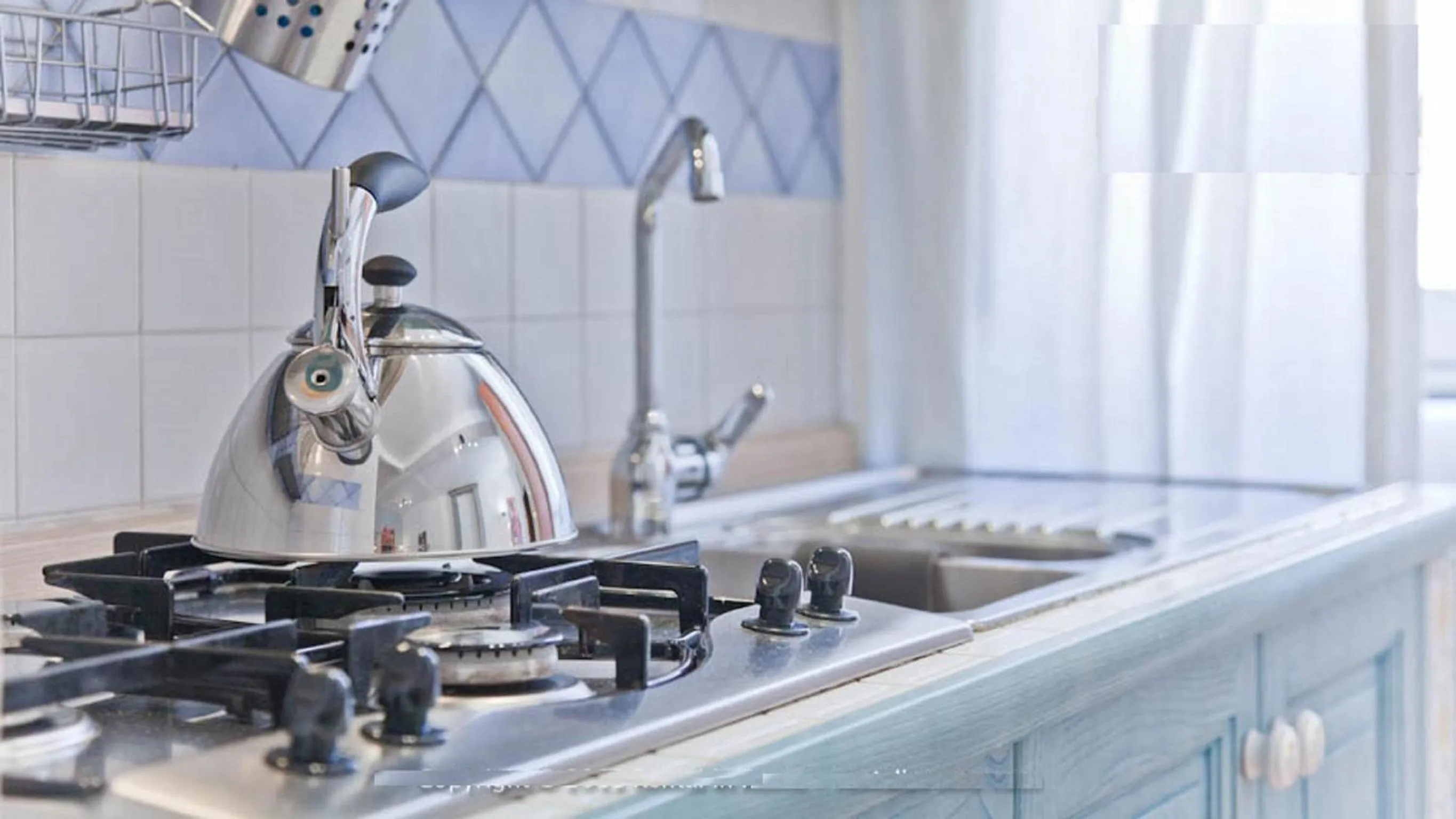 Kitchen or kitchenette in Navona Open Space Apartments