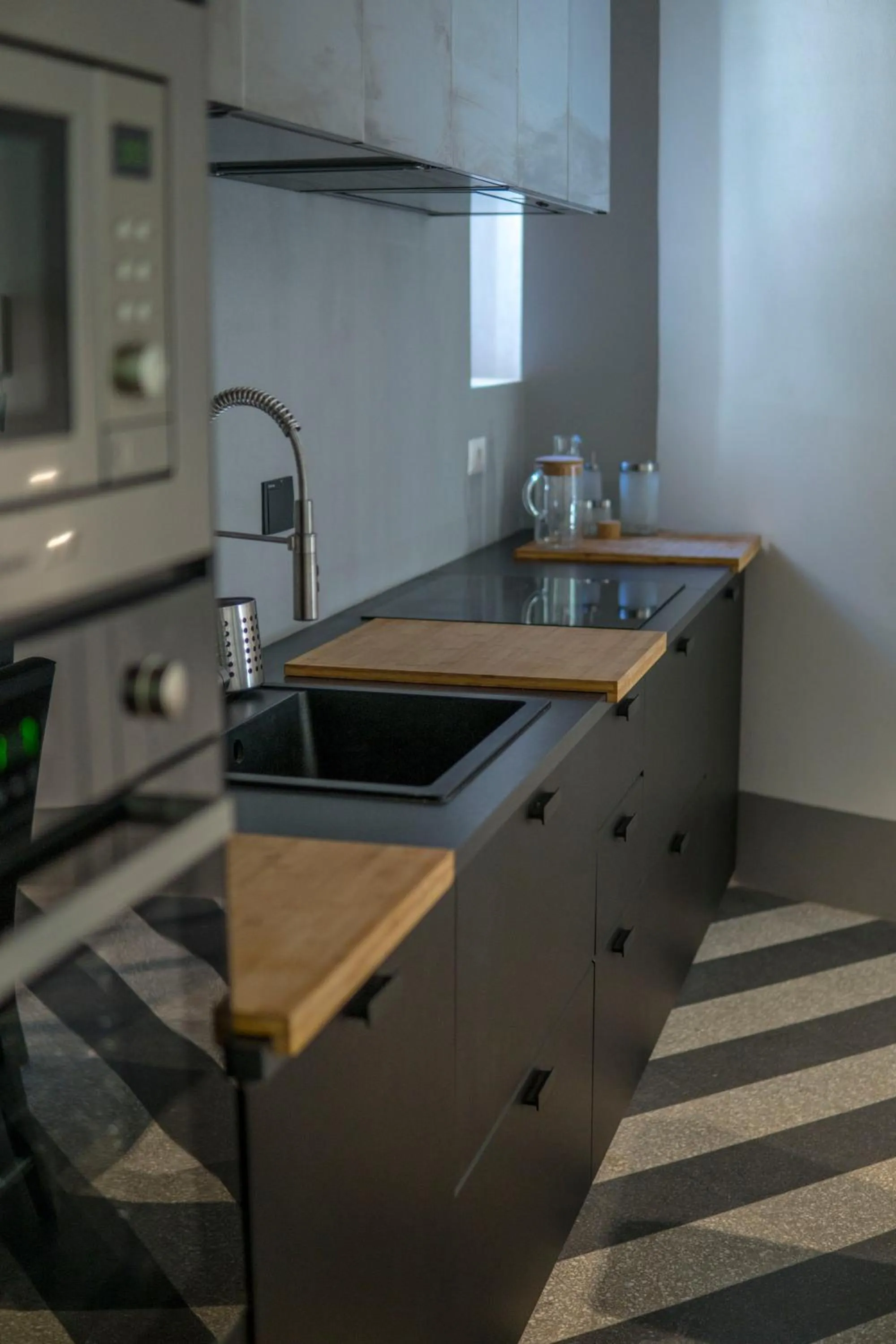 kitchen in Navona Open Space Apartments