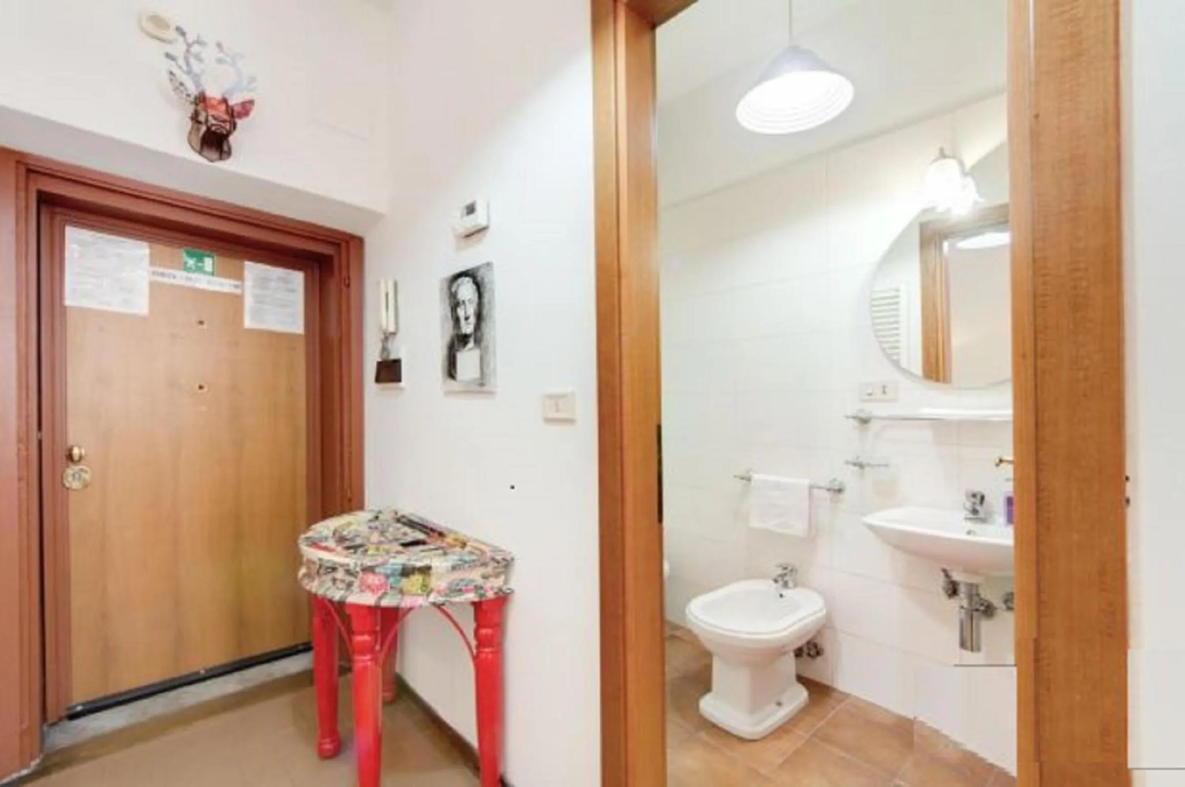 Bathroom in Navona Open Space Apartments