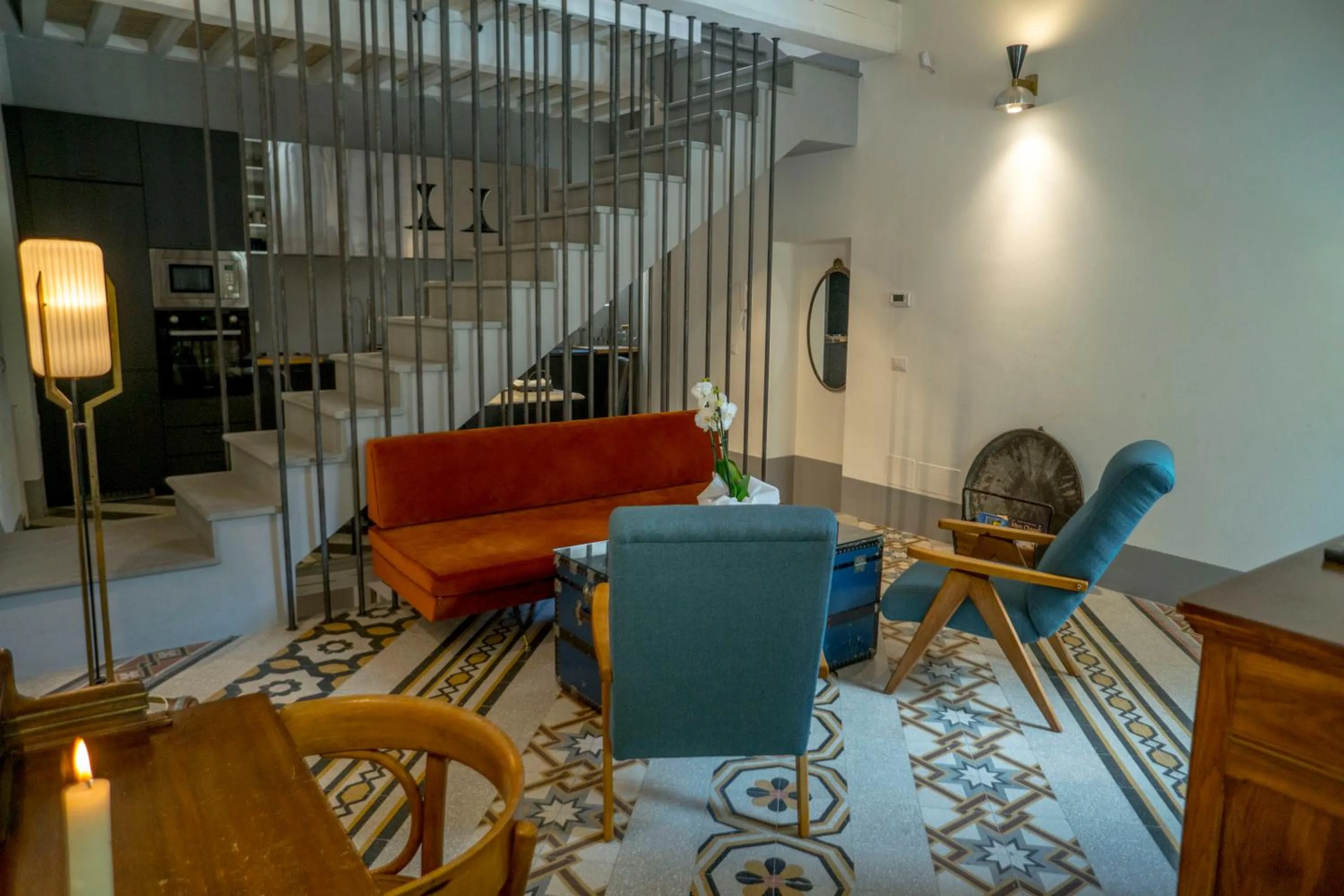 Lounge or bar in Navona Open Space Apartments