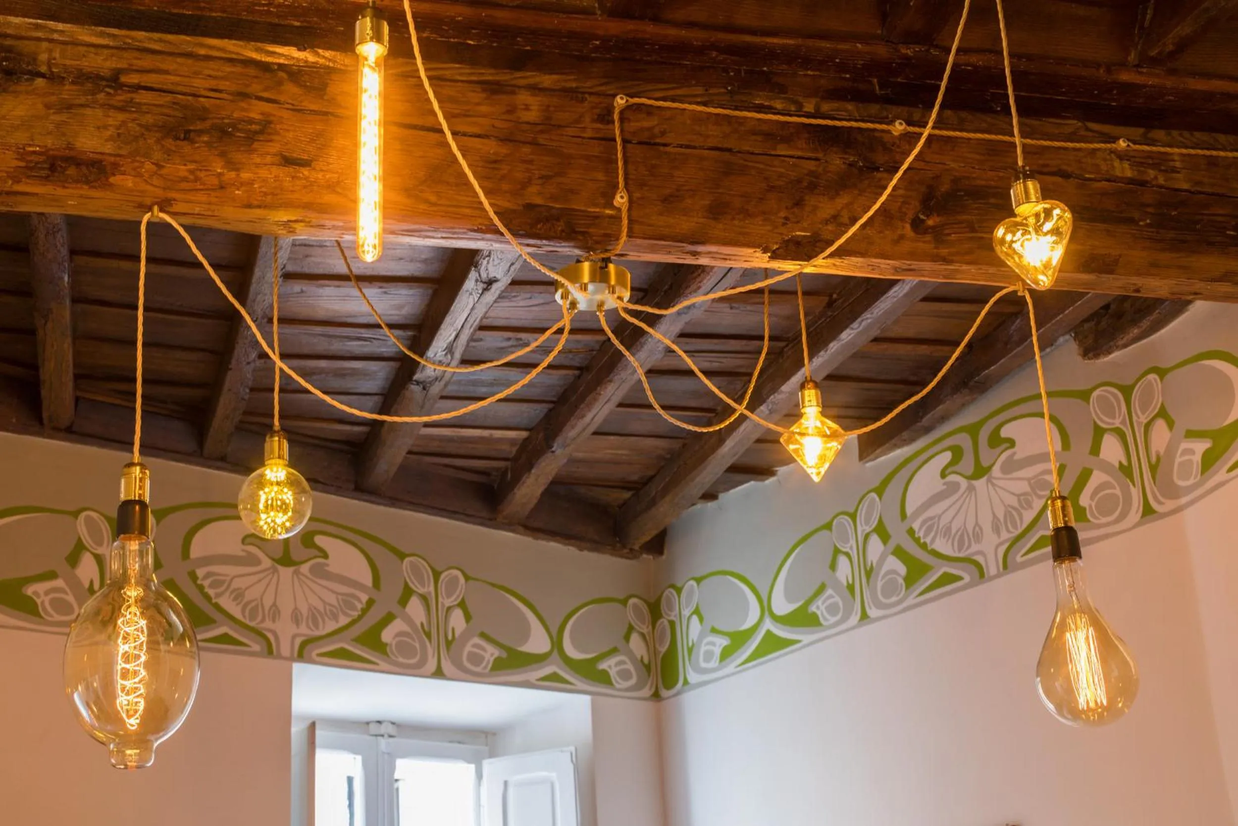 Decorative detail in Navona Open Space Apartments