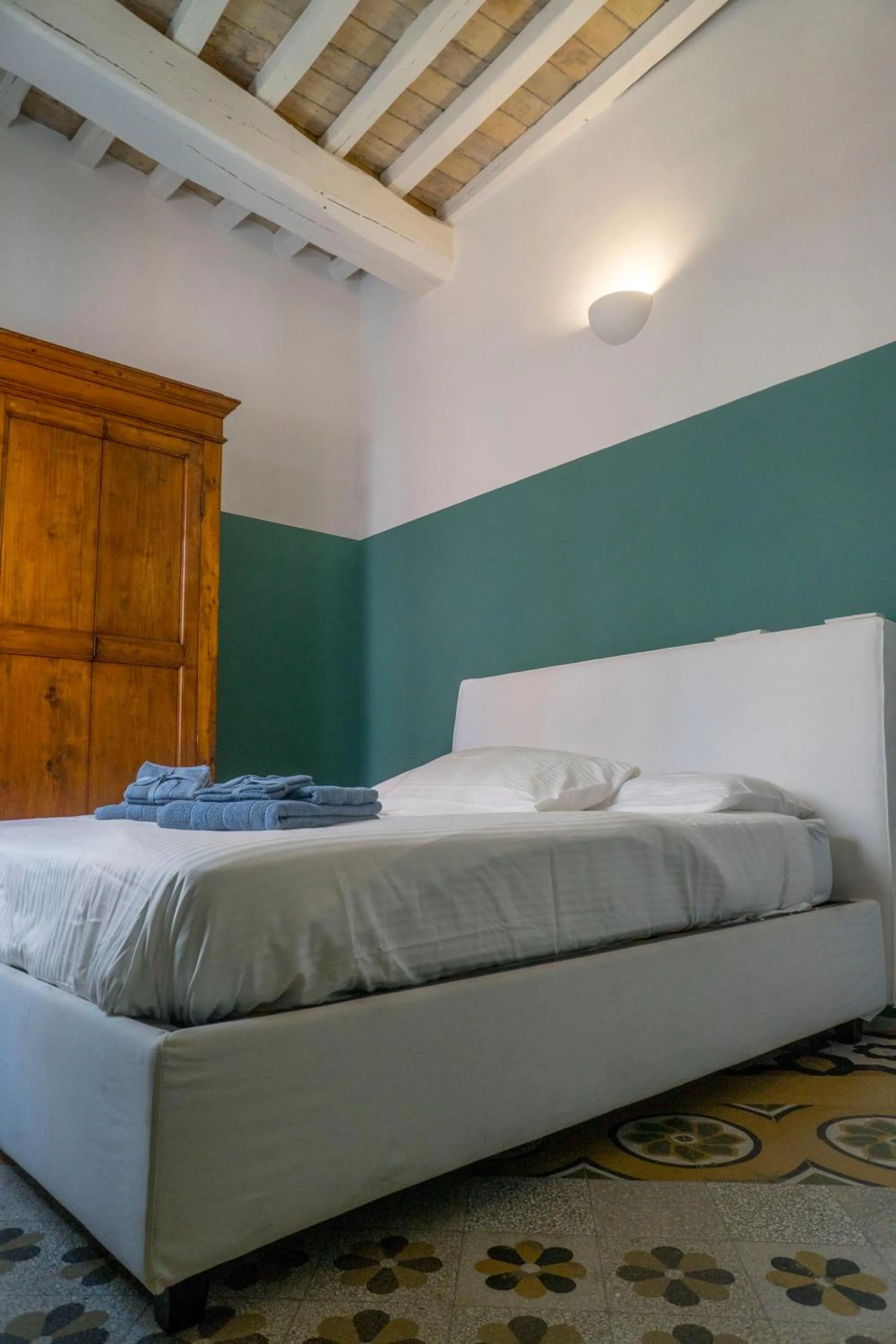 Bedroom, Bed in Navona Open Space Apartments