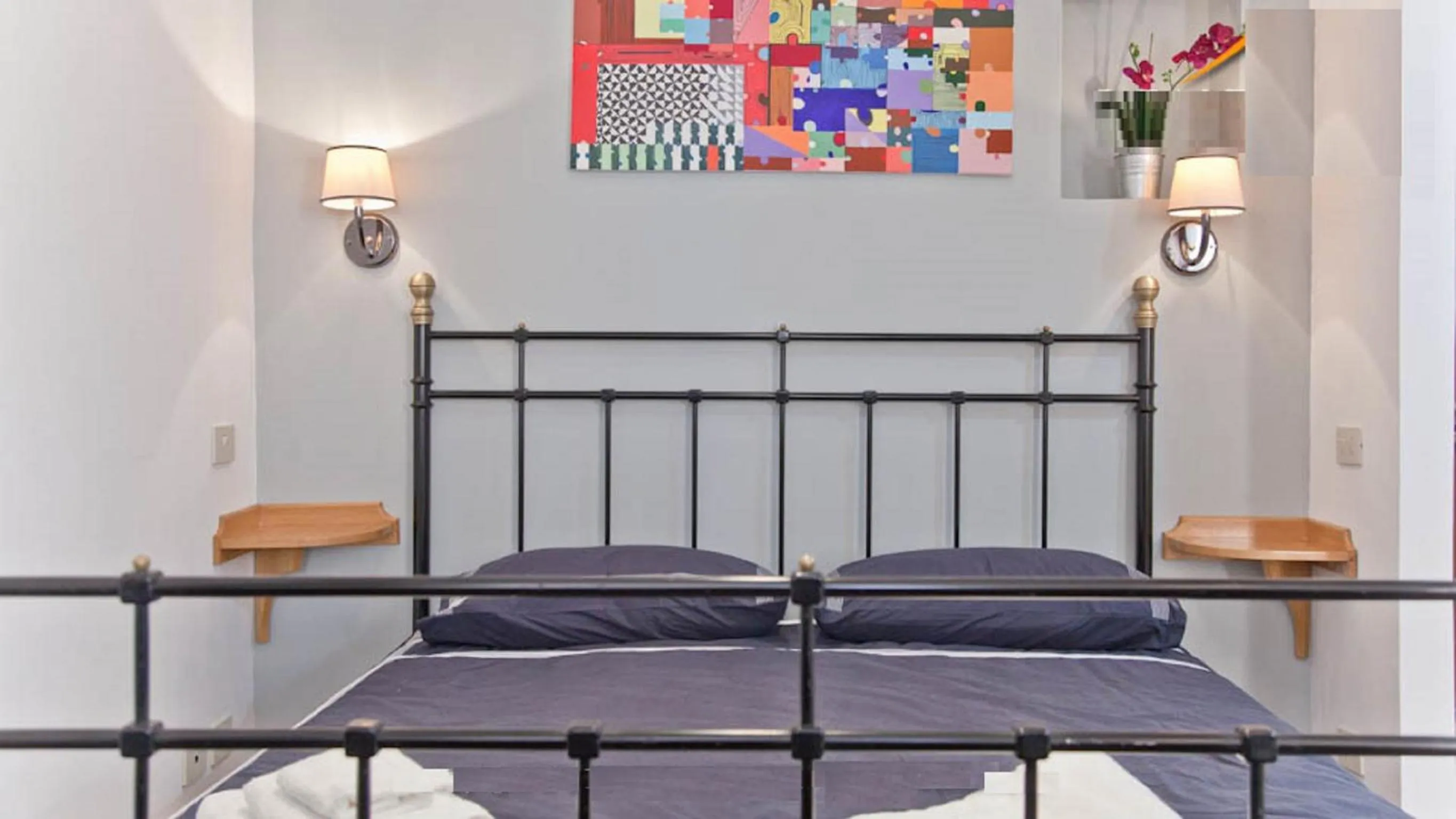 Bedroom, Bed in Navona Open Space Apartments