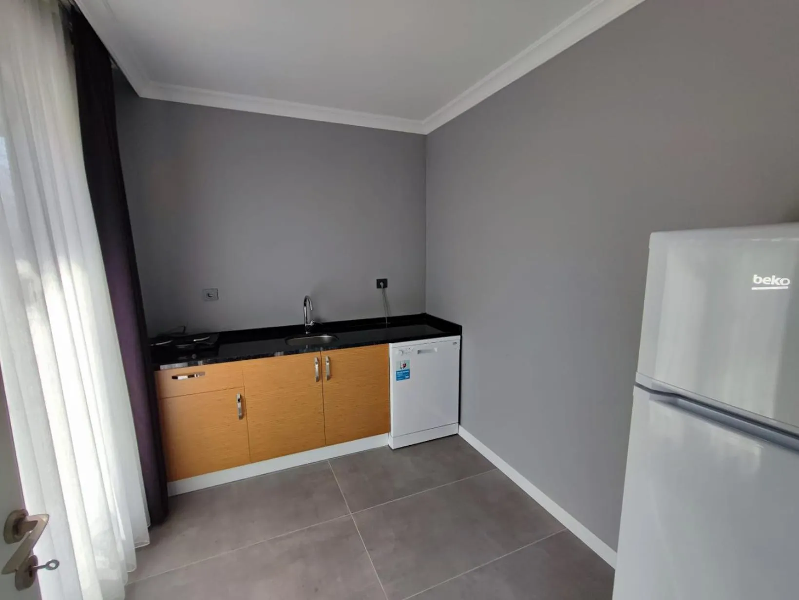 Kitchen or kitchenette in Aileena Hotel & Villas