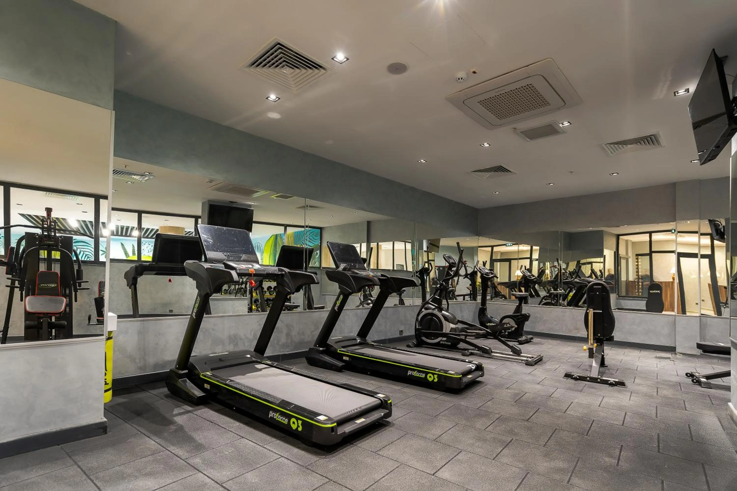 Fitness centre/facilities in Aileena Hotel & Villas