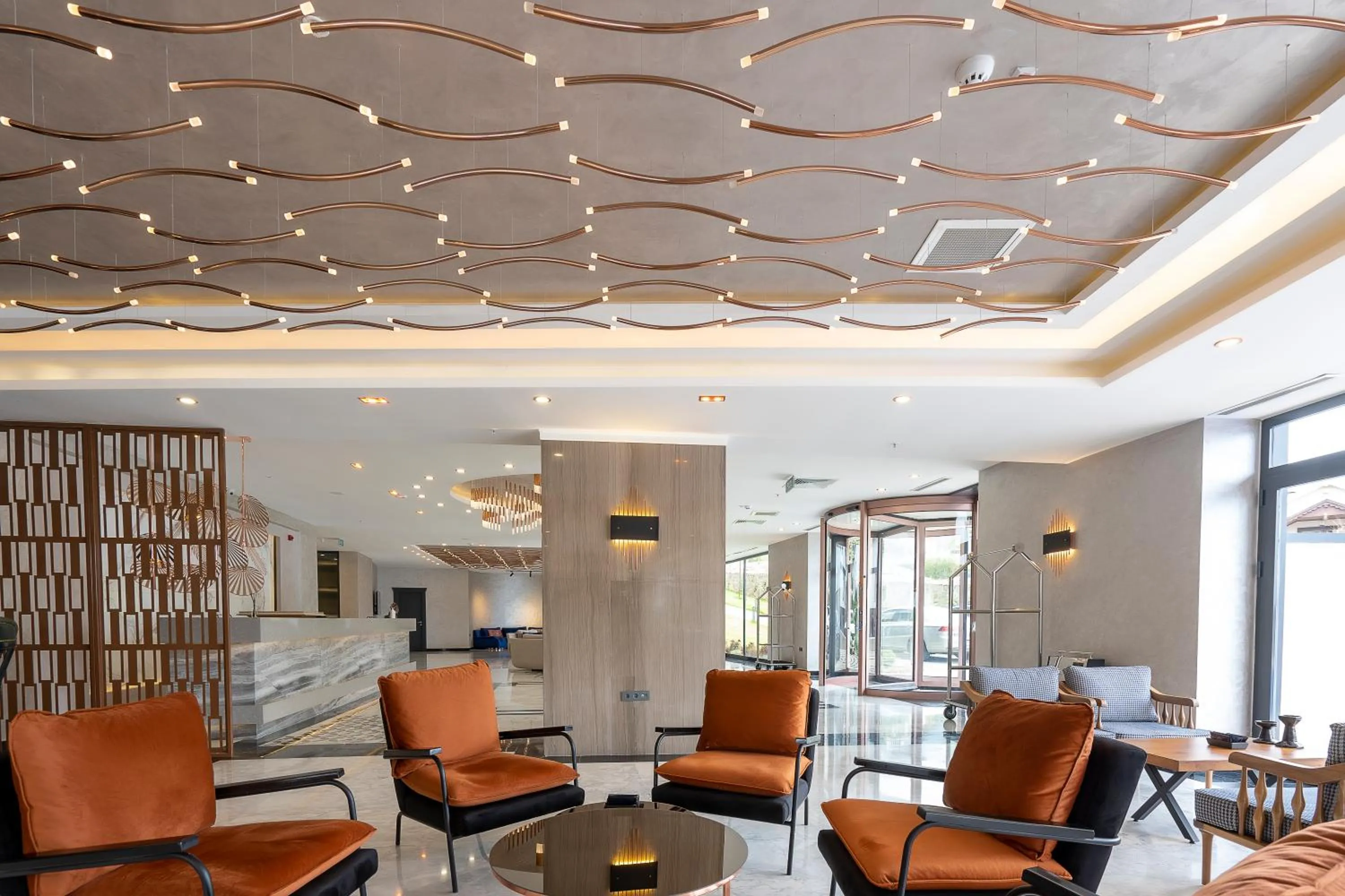 Lobby or reception in Aileena Hotel & Villas