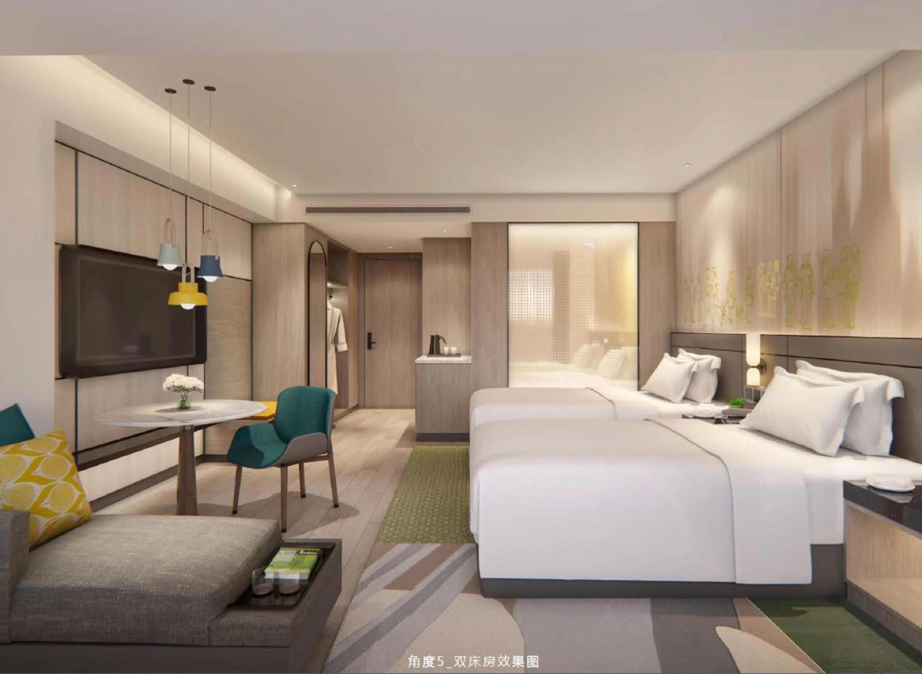 Photo of the whole room, Bed in Holiday Inn Shanghai Nanjing Road by IHG