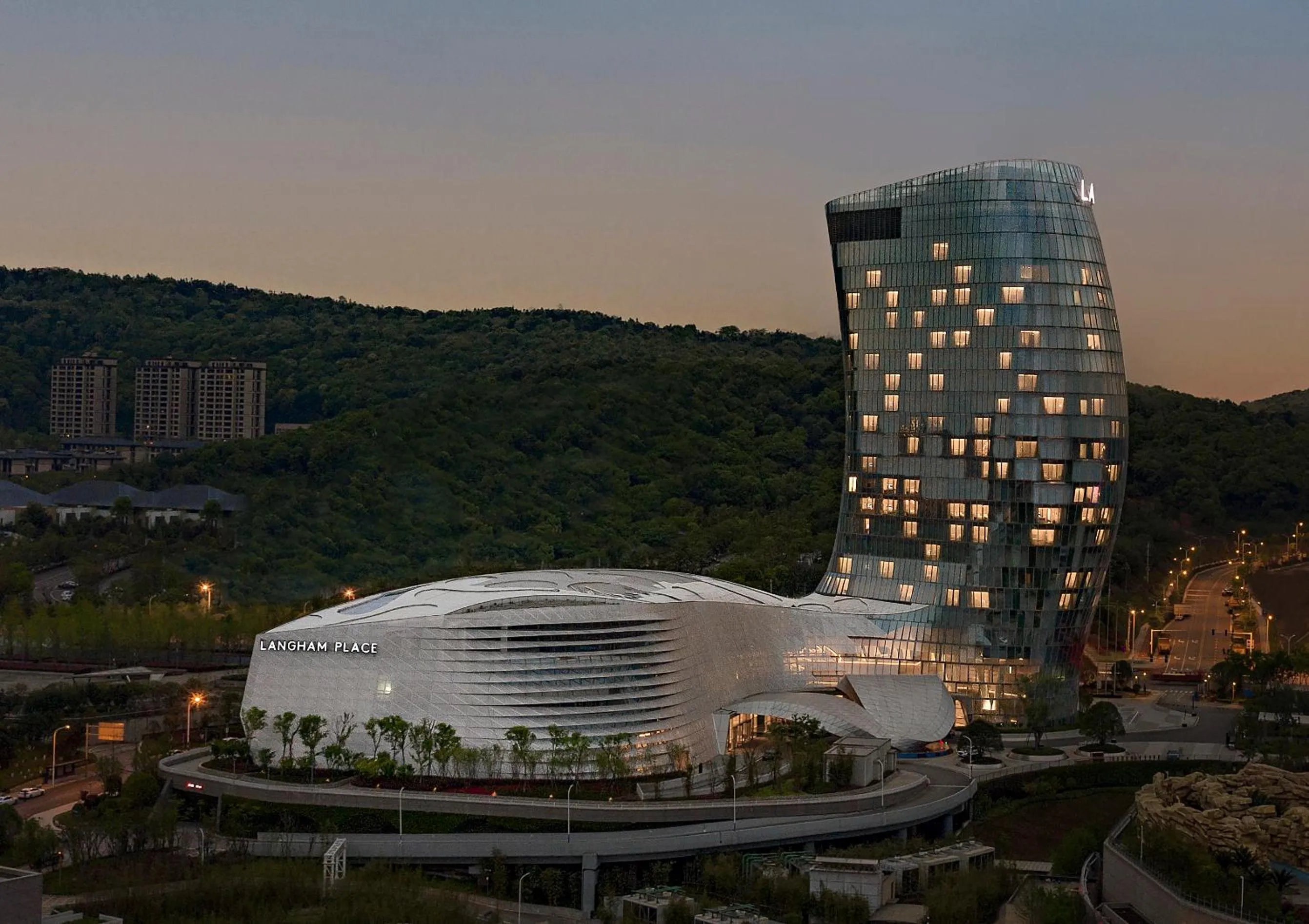 Property building in Langham Place Changsha