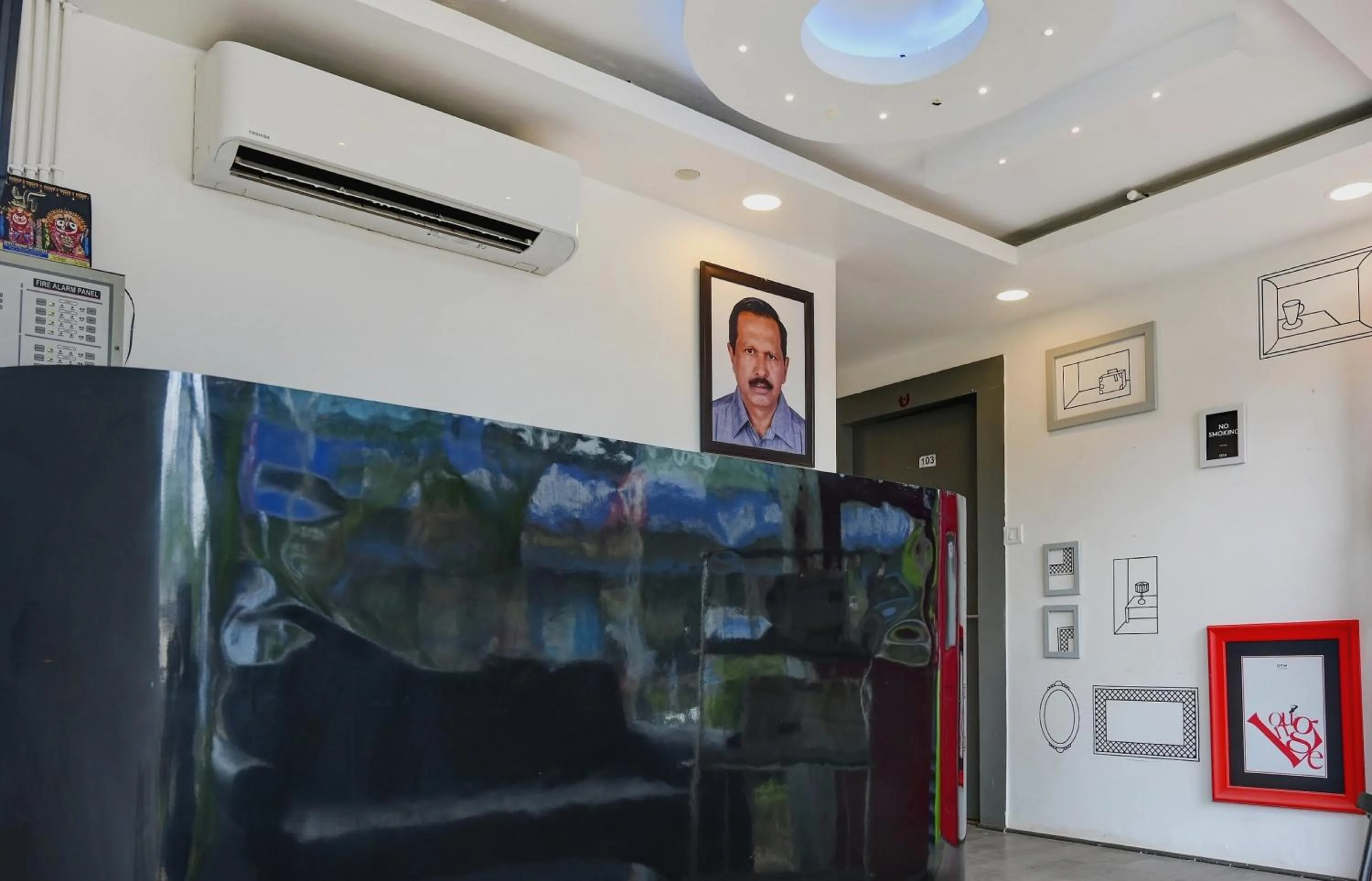 Lobby or reception in Super Town House HI5 Aditya International