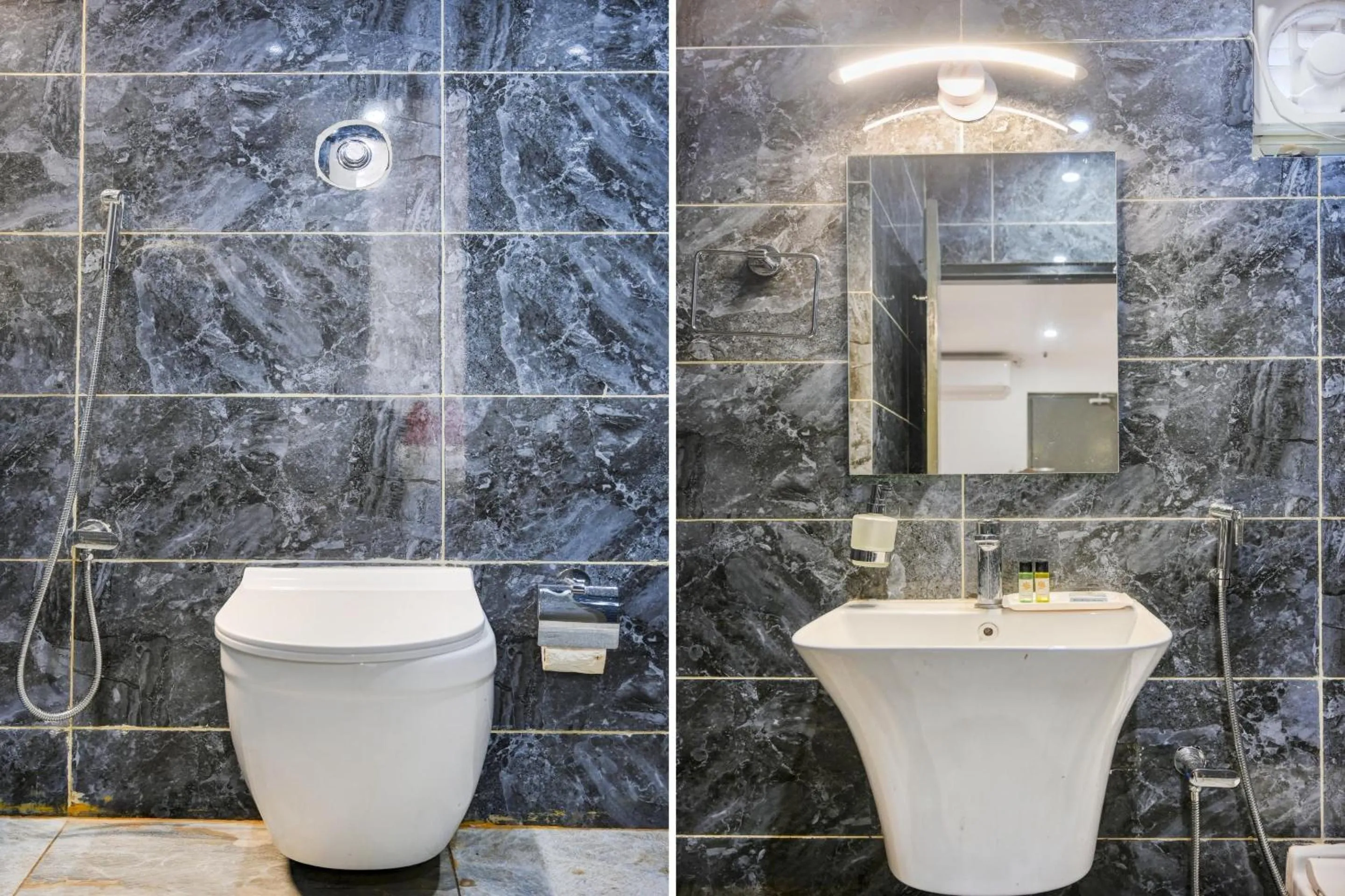 Bathroom in Super Town House HI5 Aditya International