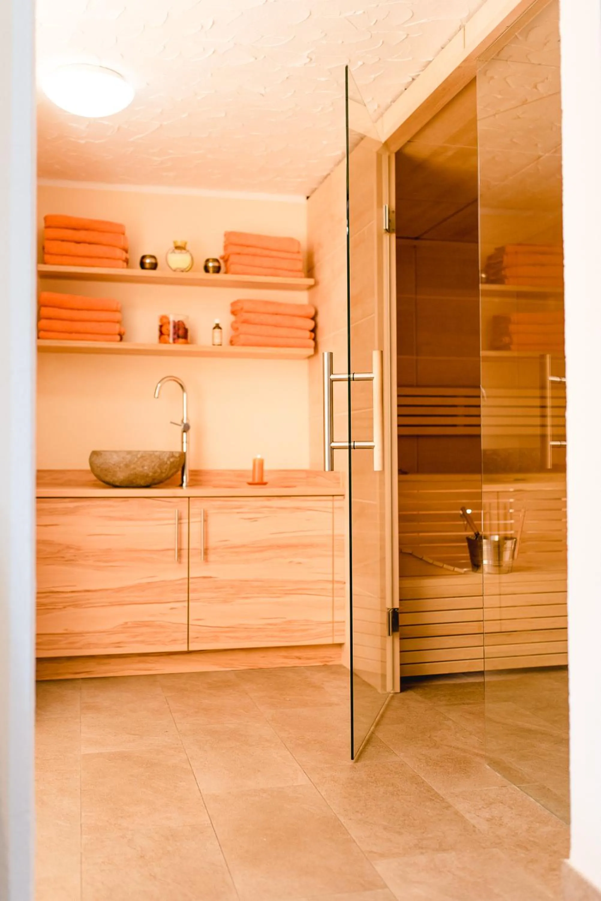 Sauna in Landhotel Stofflerwirt