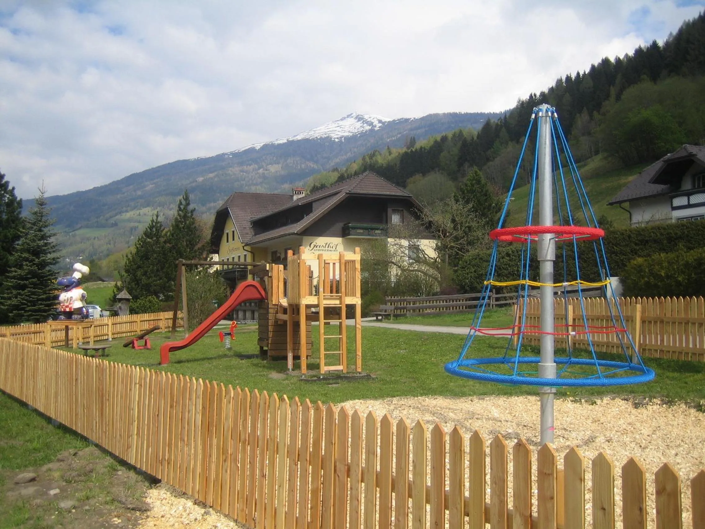 Children play ground in Landhotel Stofflerwirt
