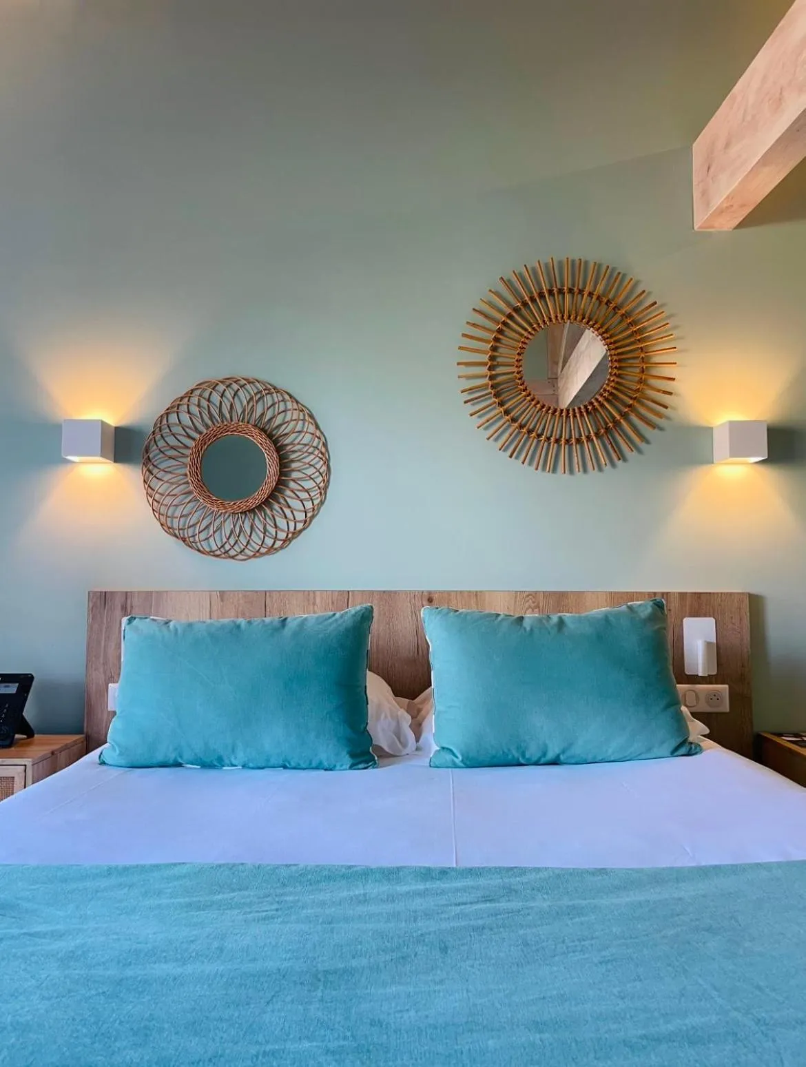 Bedroom, Bed in Hôtel Villa la Renaissance