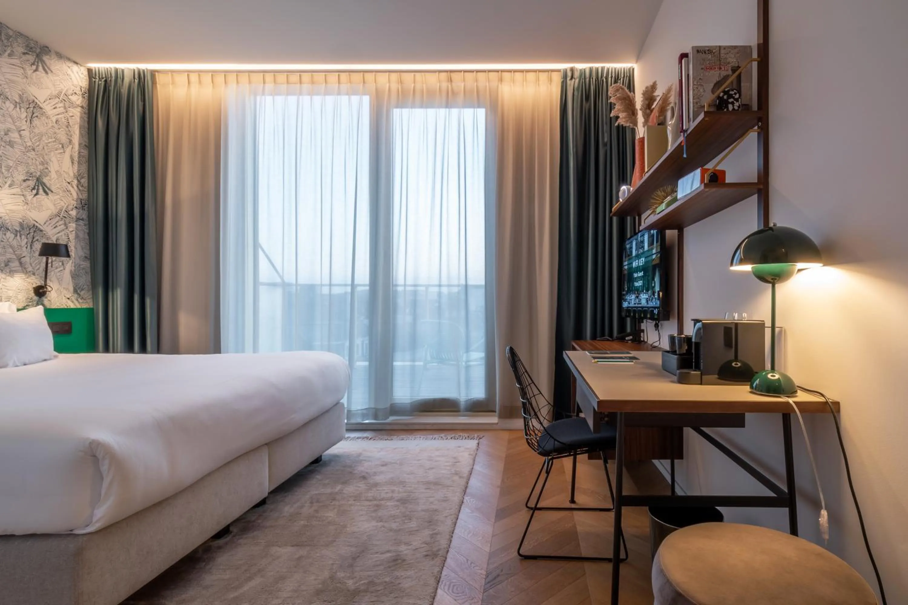 Bed in Yalo Urban Boutique Hotel Gent