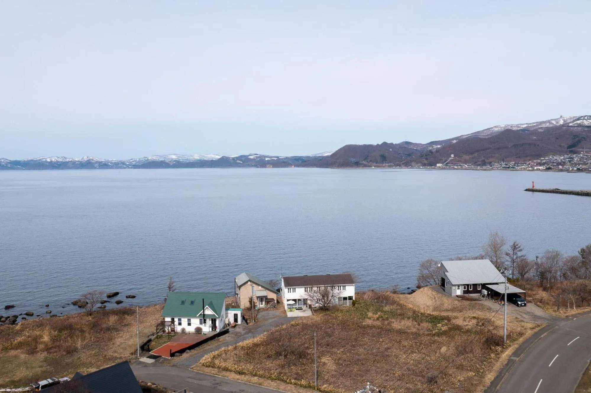 Natural landscape in Sea Side House Toya