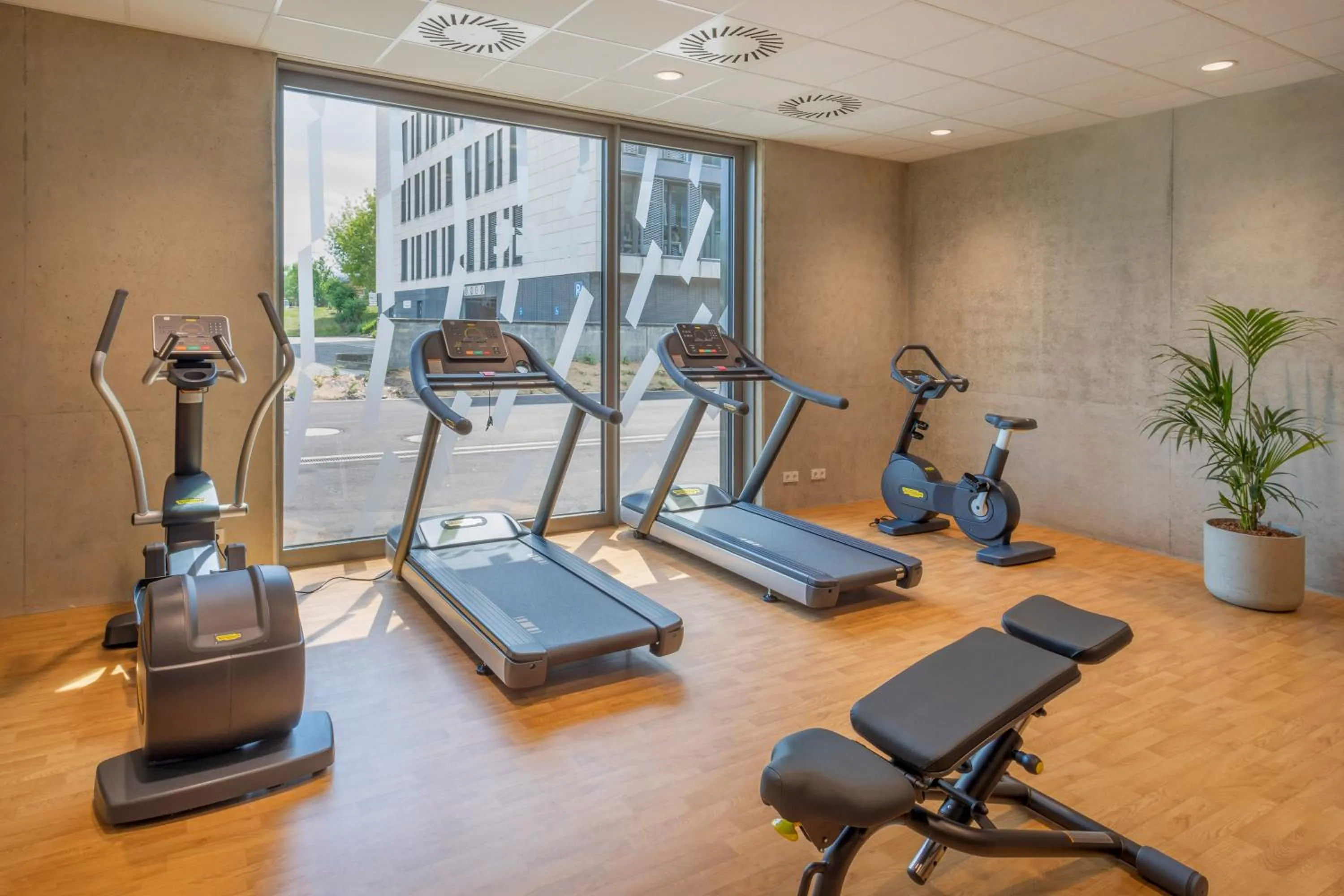 Fitness centre/facilities in INNSiDE by Meliá Luxembourg