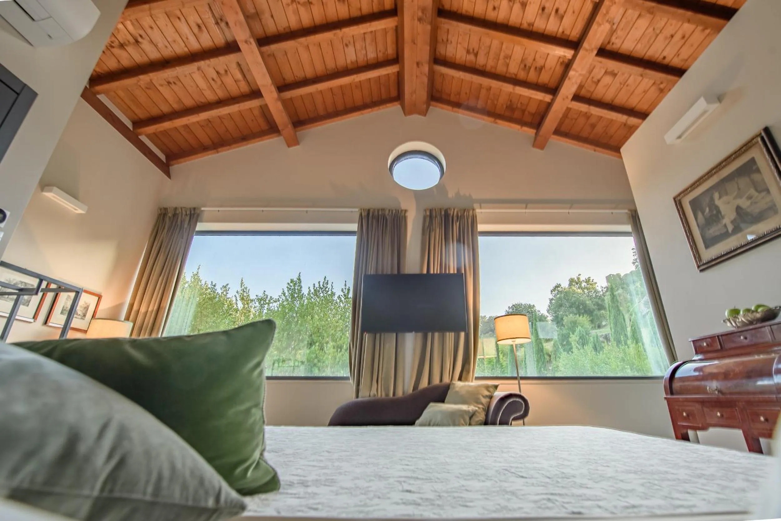 Bed in L'Olivo Country Resort & SPA