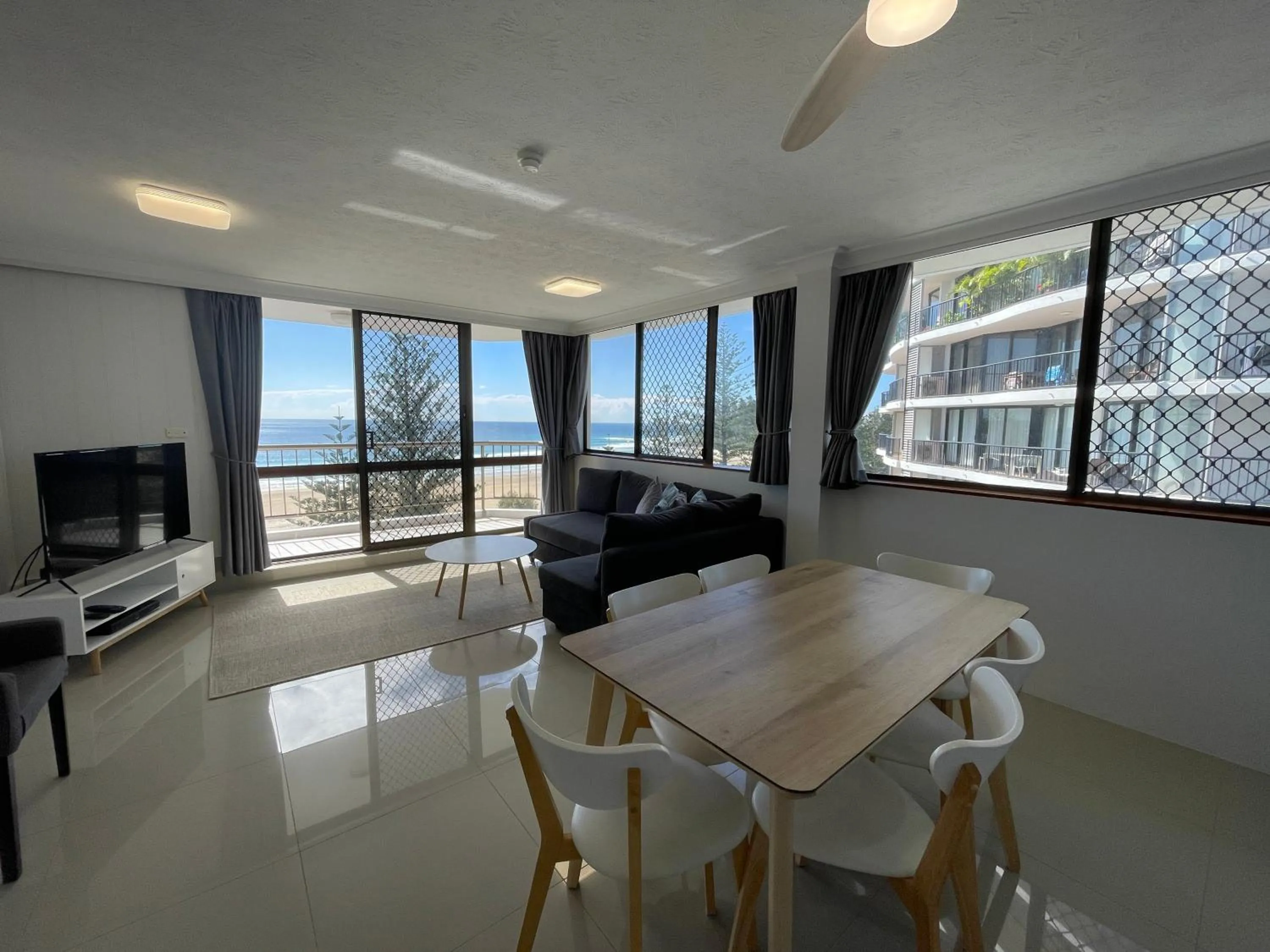 Living room in Aries Holiday Apartments