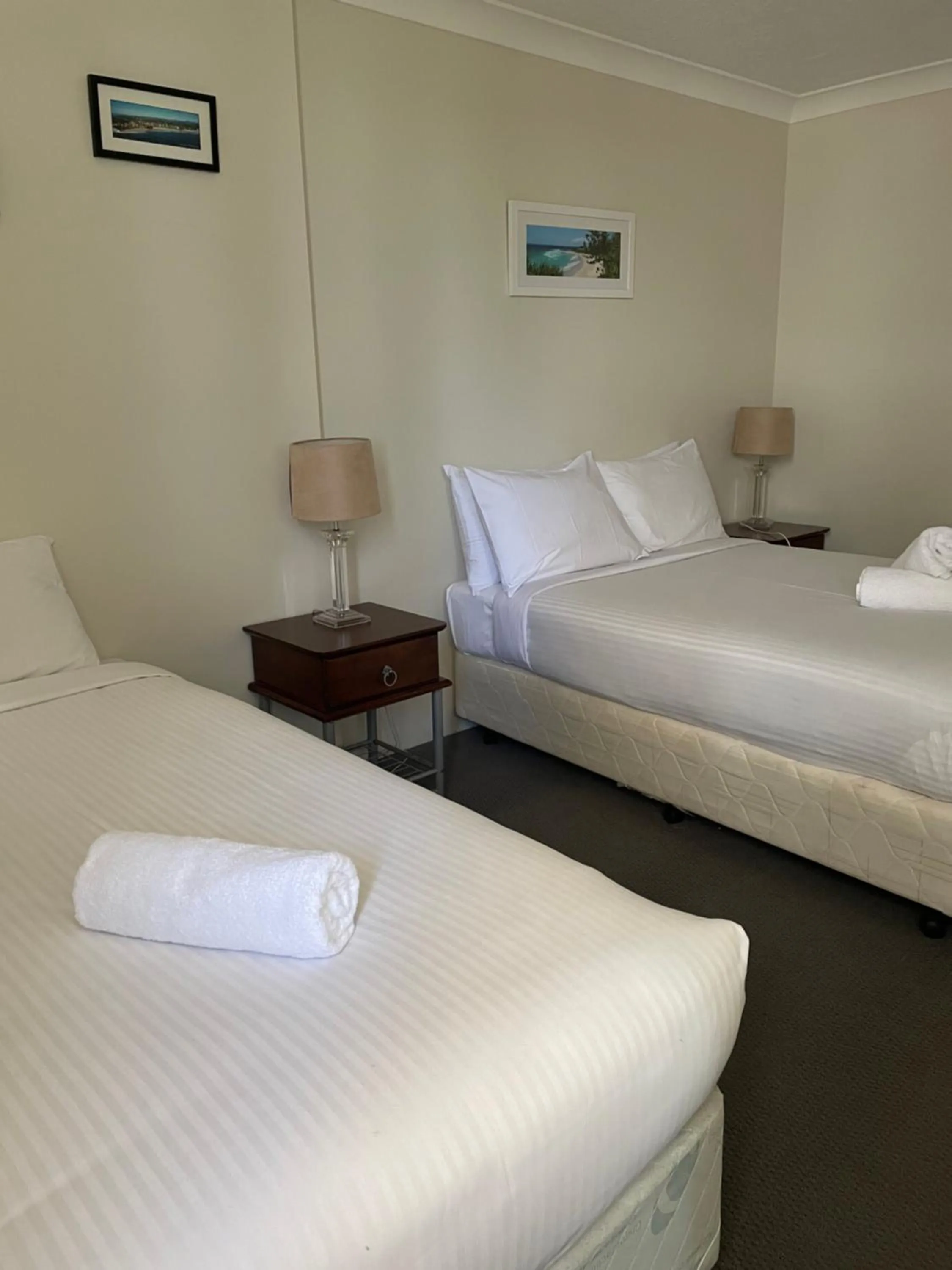 Bed in Aries Holiday Apartments