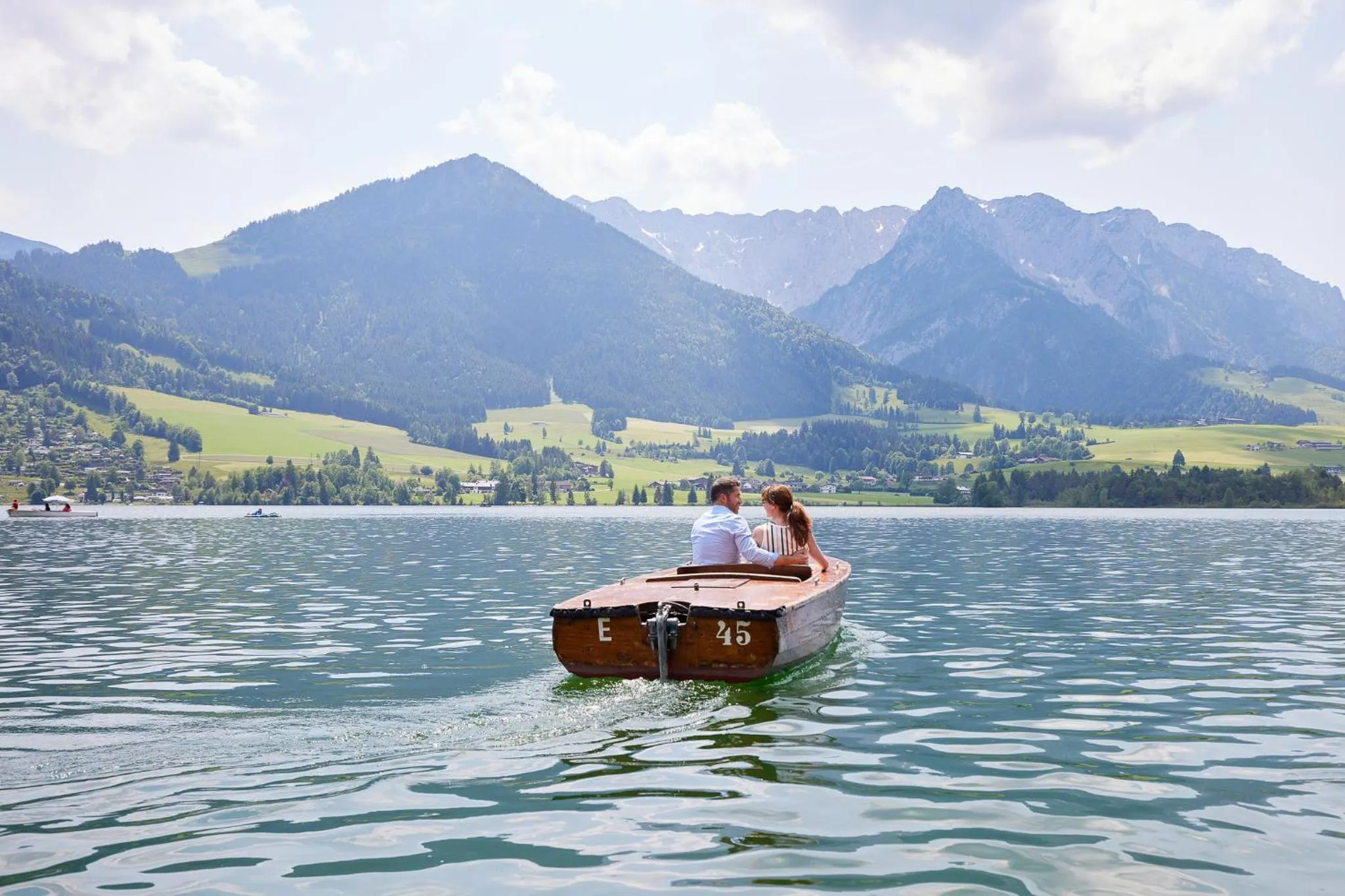 Lake view in Das Walchsee Resort