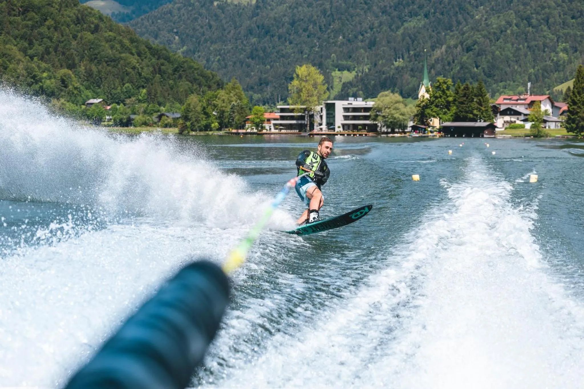 Lake view in Das Walchsee Resort