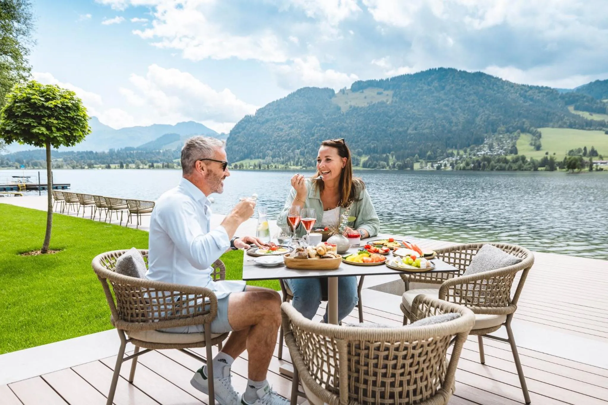 Breakfast in Das Walchsee Resort