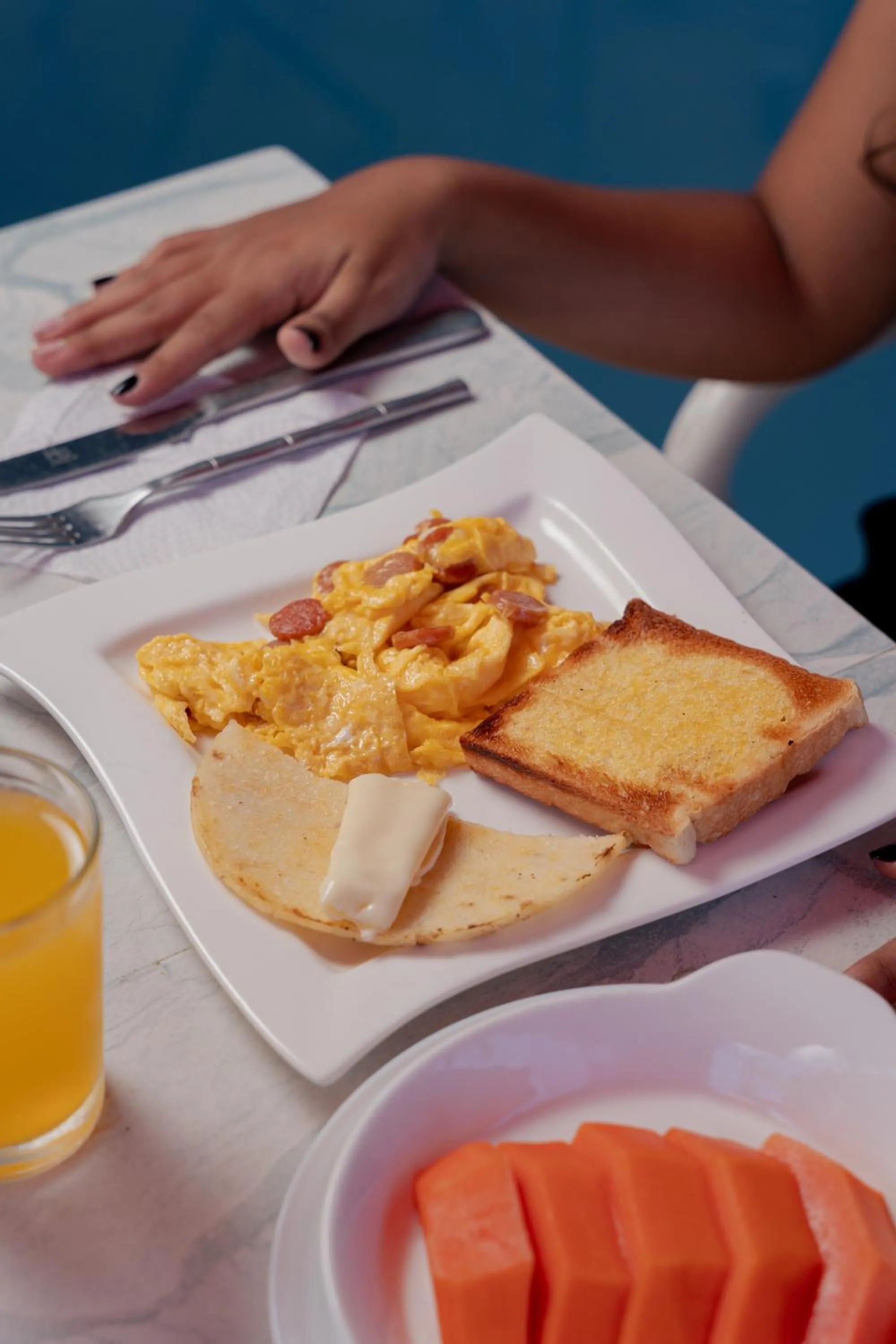 Breakfast in Hotel Gran Mendoza Inn Barranquilla