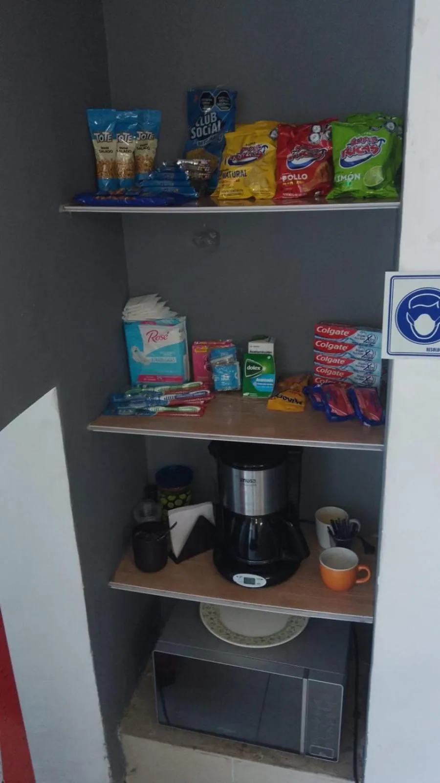 minibar in The Mendoza Grand Hotel