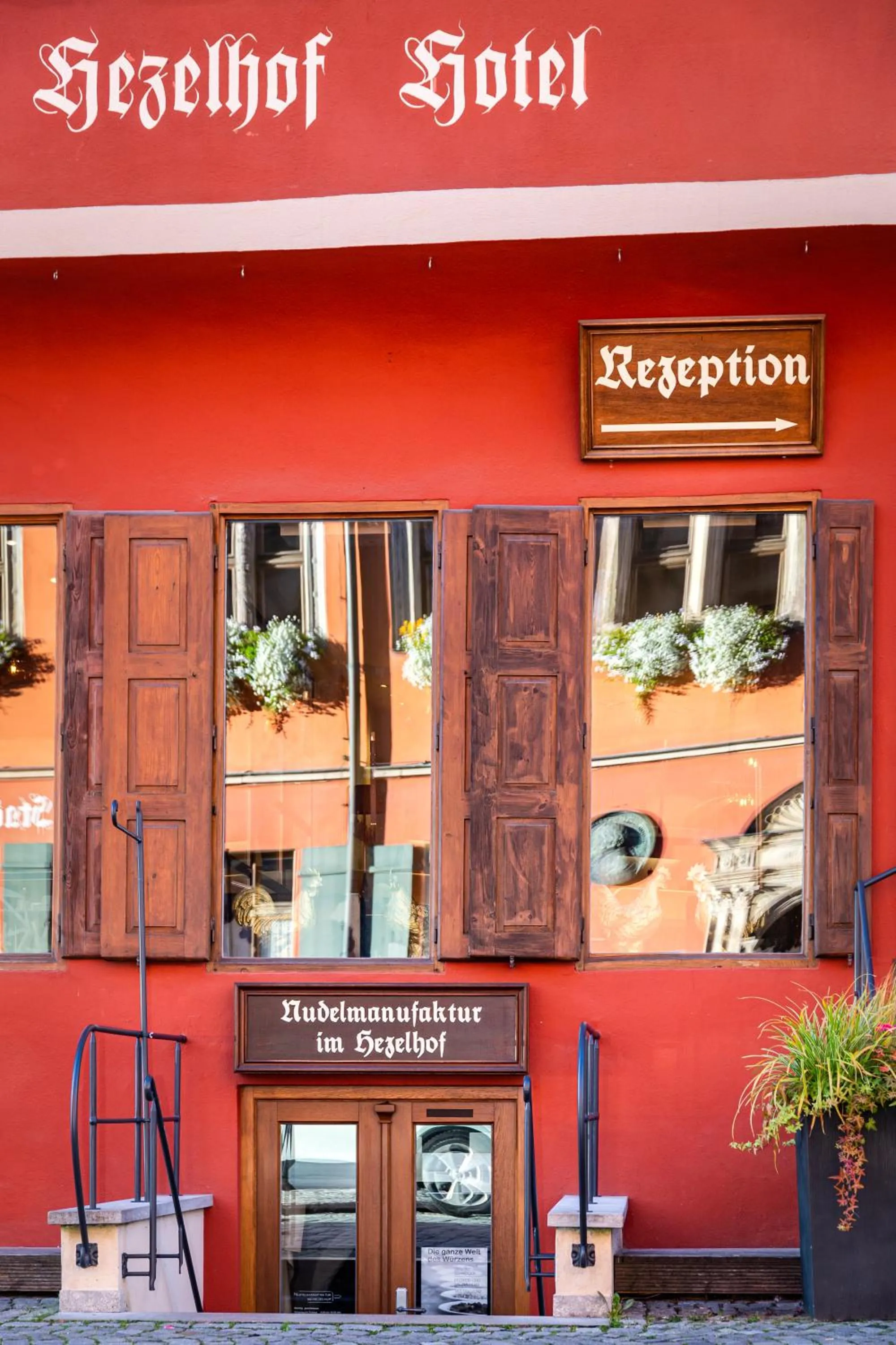 Property building in hezelhof hotel