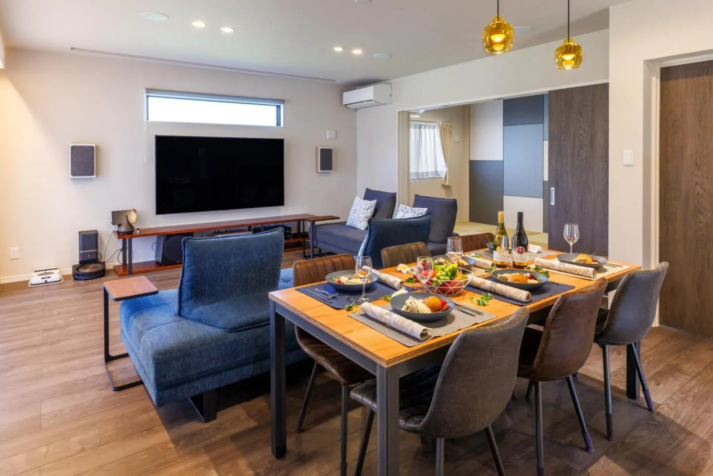 Living room in Villa Felice Sumuide