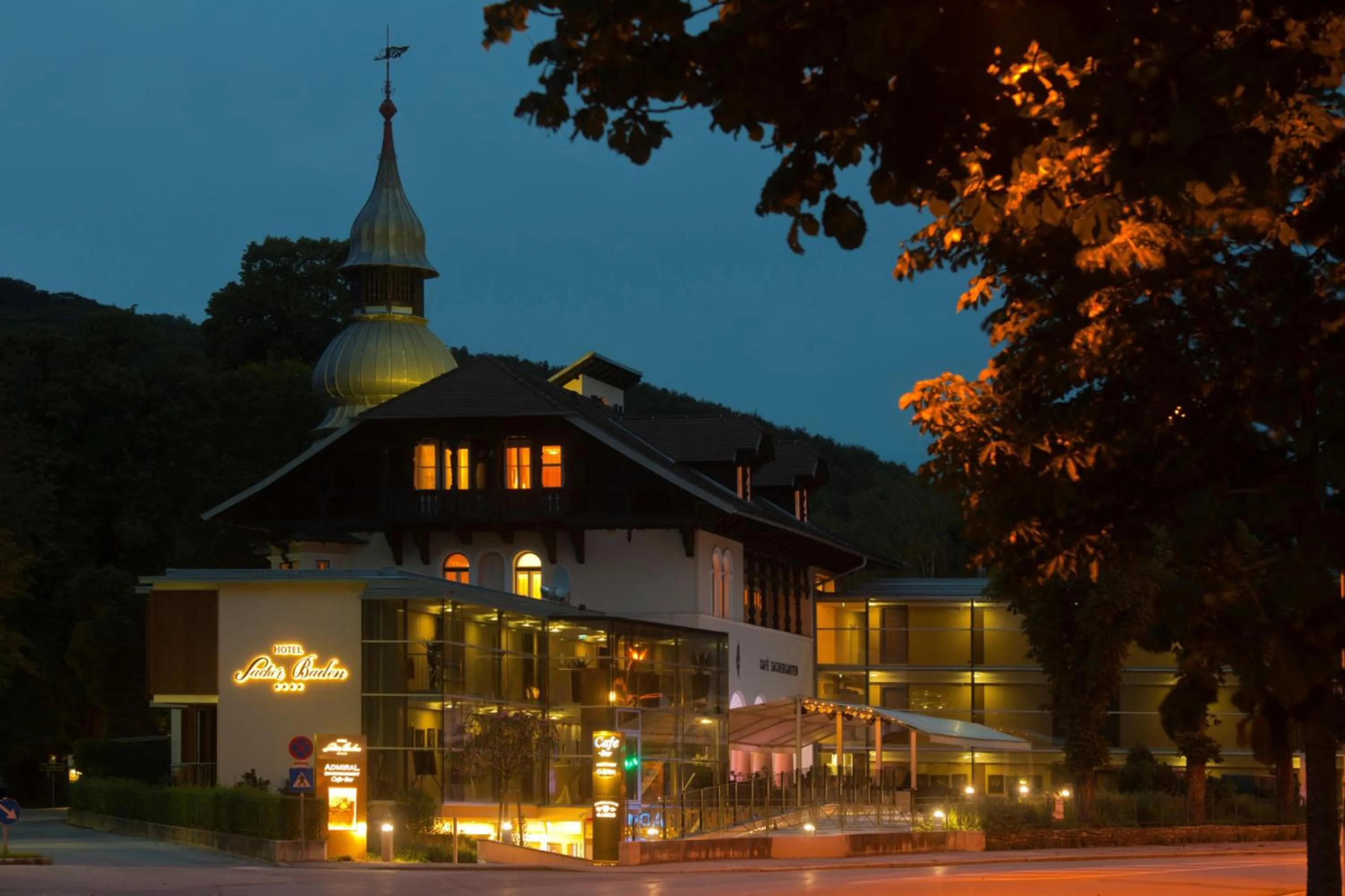 Property building in Hotel Sacher Baden