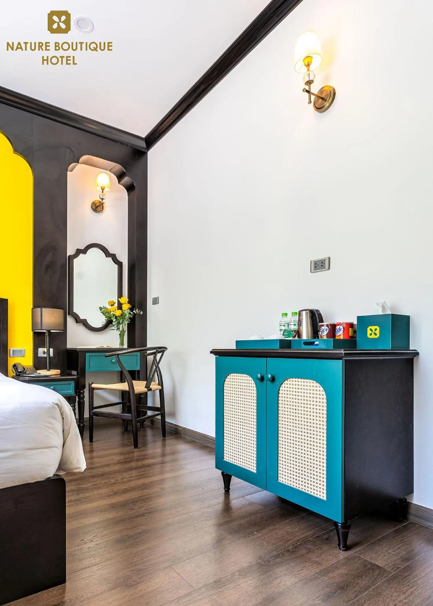 Photo of the whole room, Bed in Nature Boutique Hotel - Nguyen Thi Nghia